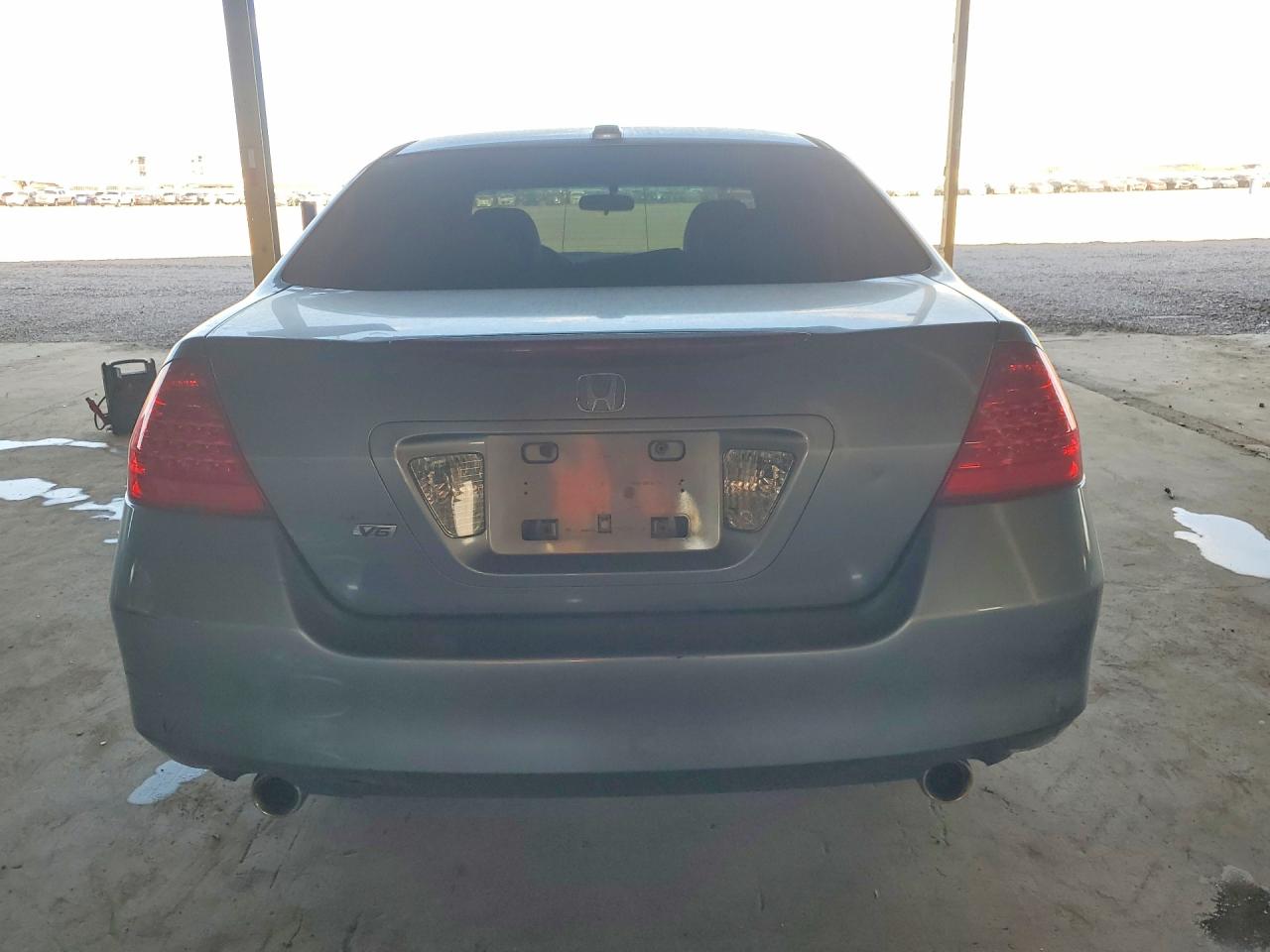2007 Honda Accord Синий vin: 1HGCM66807A034365
