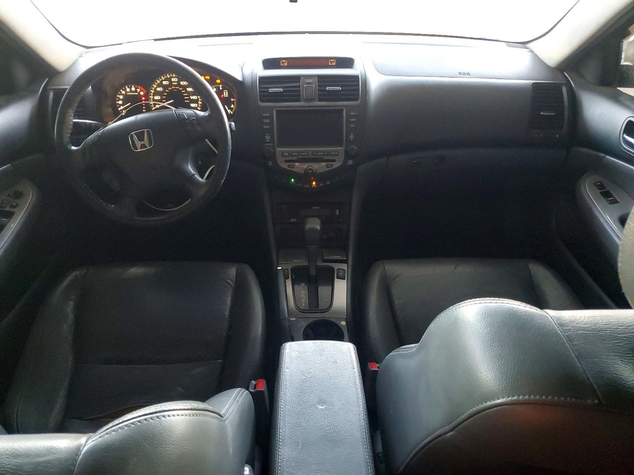 2007 Honda Accord Синий vin: 1HGCM66807A034365