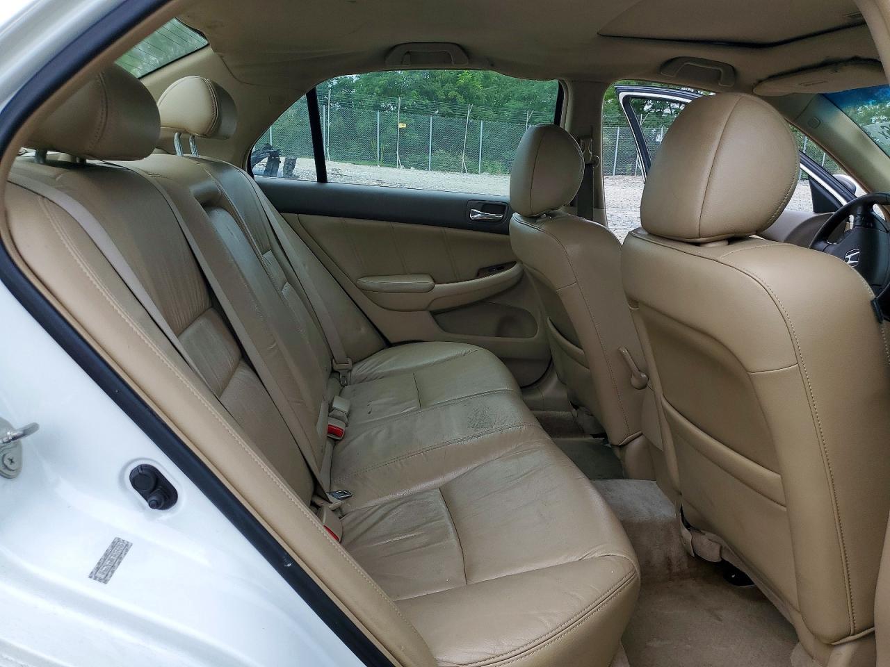 2007 Honda Accord Ex White vin: 1HGCM66807A054275