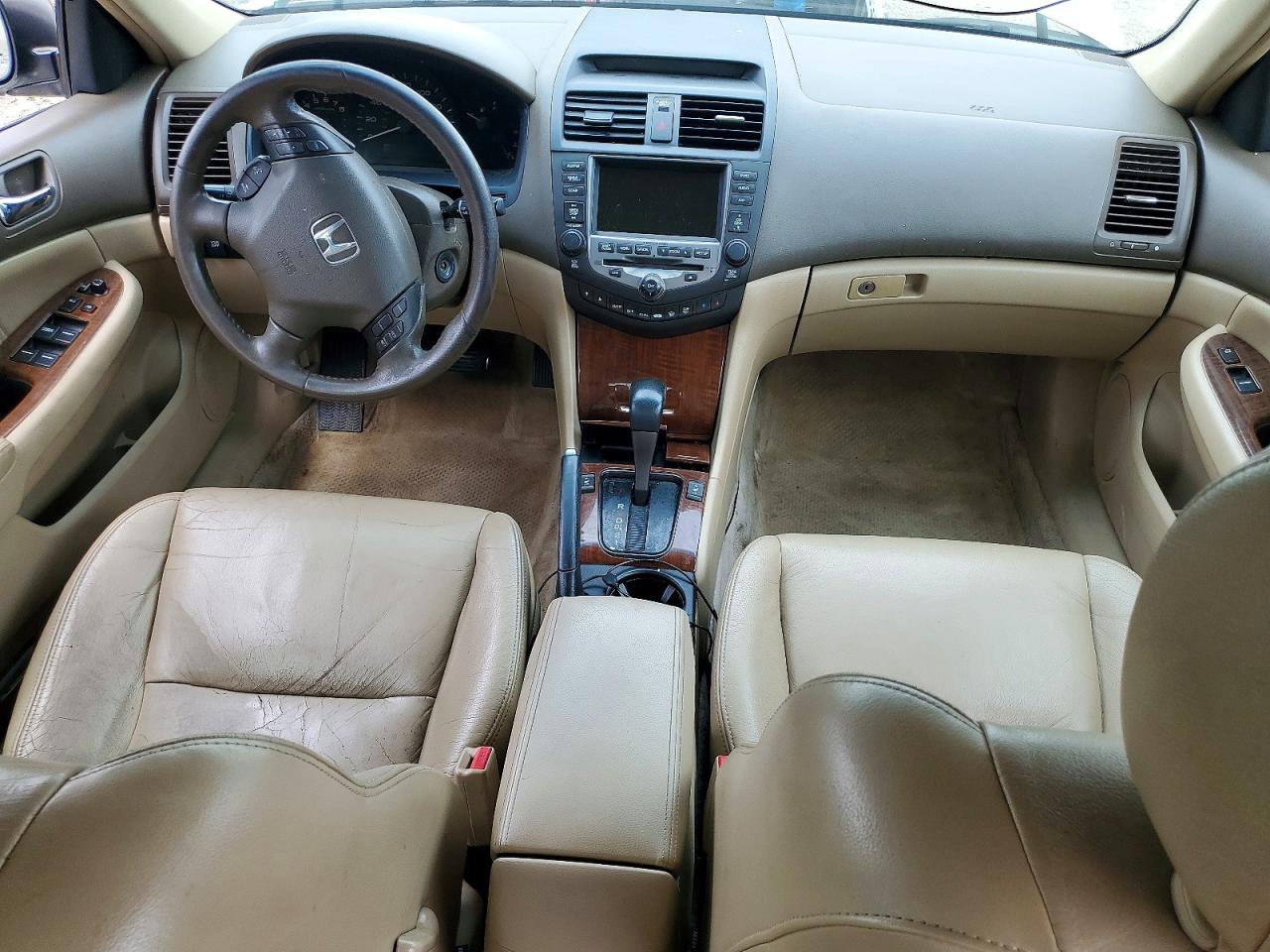2007 Honda Accord Ex White vin: 1HGCM66807A054275