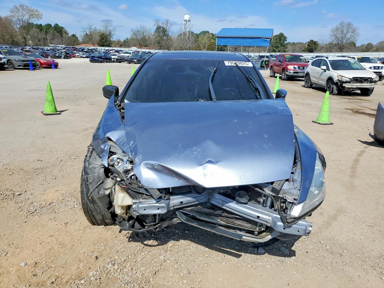 2007 Honda Accord Ex Blue vin: 1HGCM66807A067365