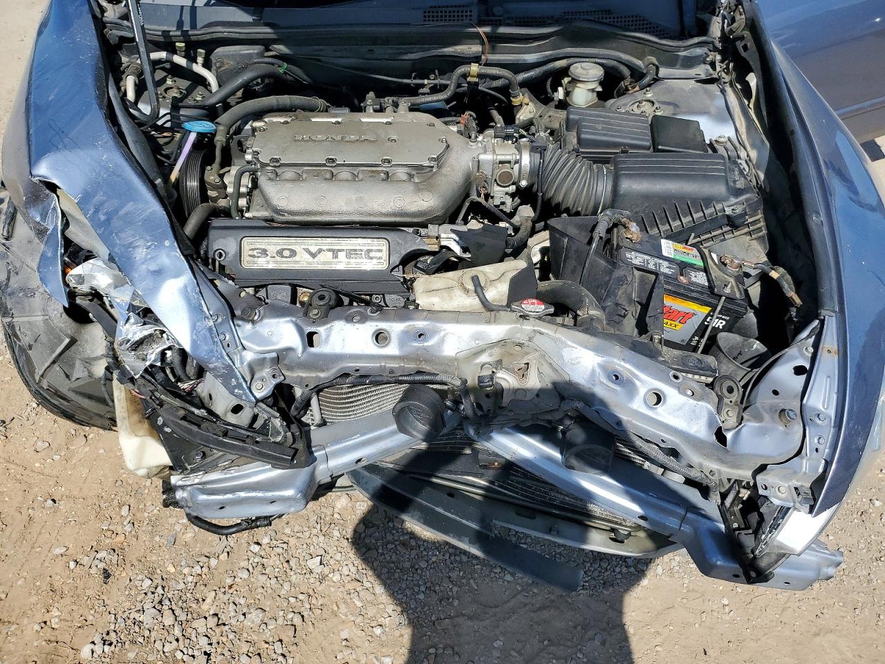 2007 Honda Accord Ex Blue vin: 1HGCM66807A067365