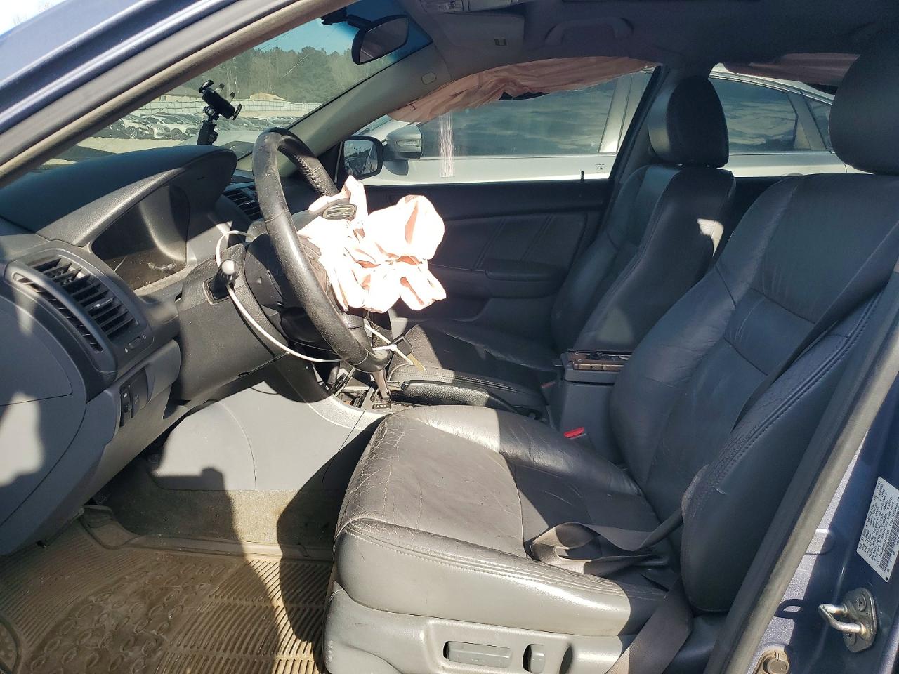 2007 Honda Accord Ex Blue vin: 1HGCM66807A067365