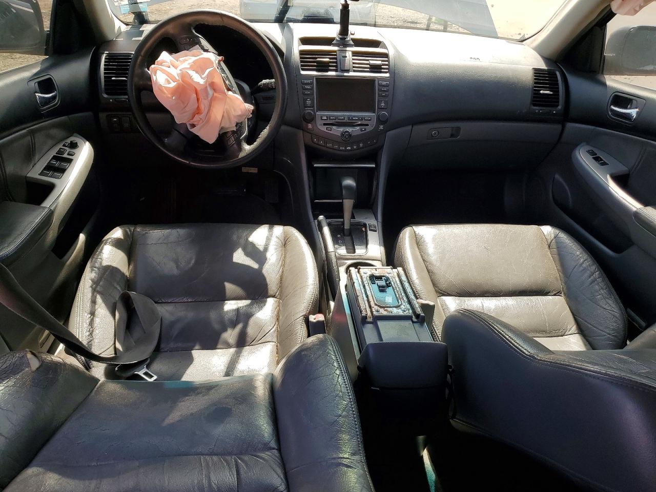 2007 Honda Accord Ex Blue vin: 1HGCM66807A067365