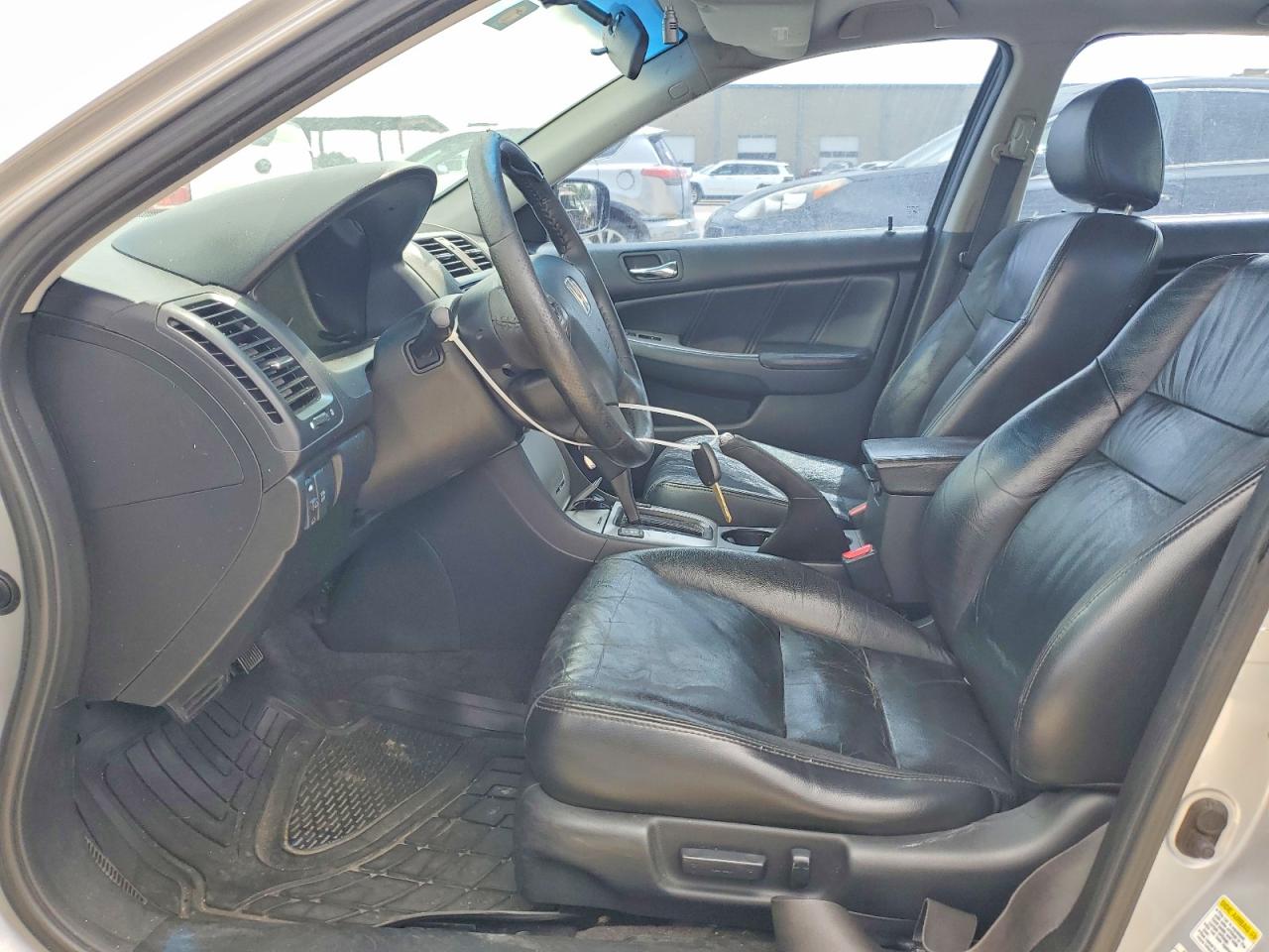 2007 Honda Accord Ex Silver vin: 1HGCM66807A073277