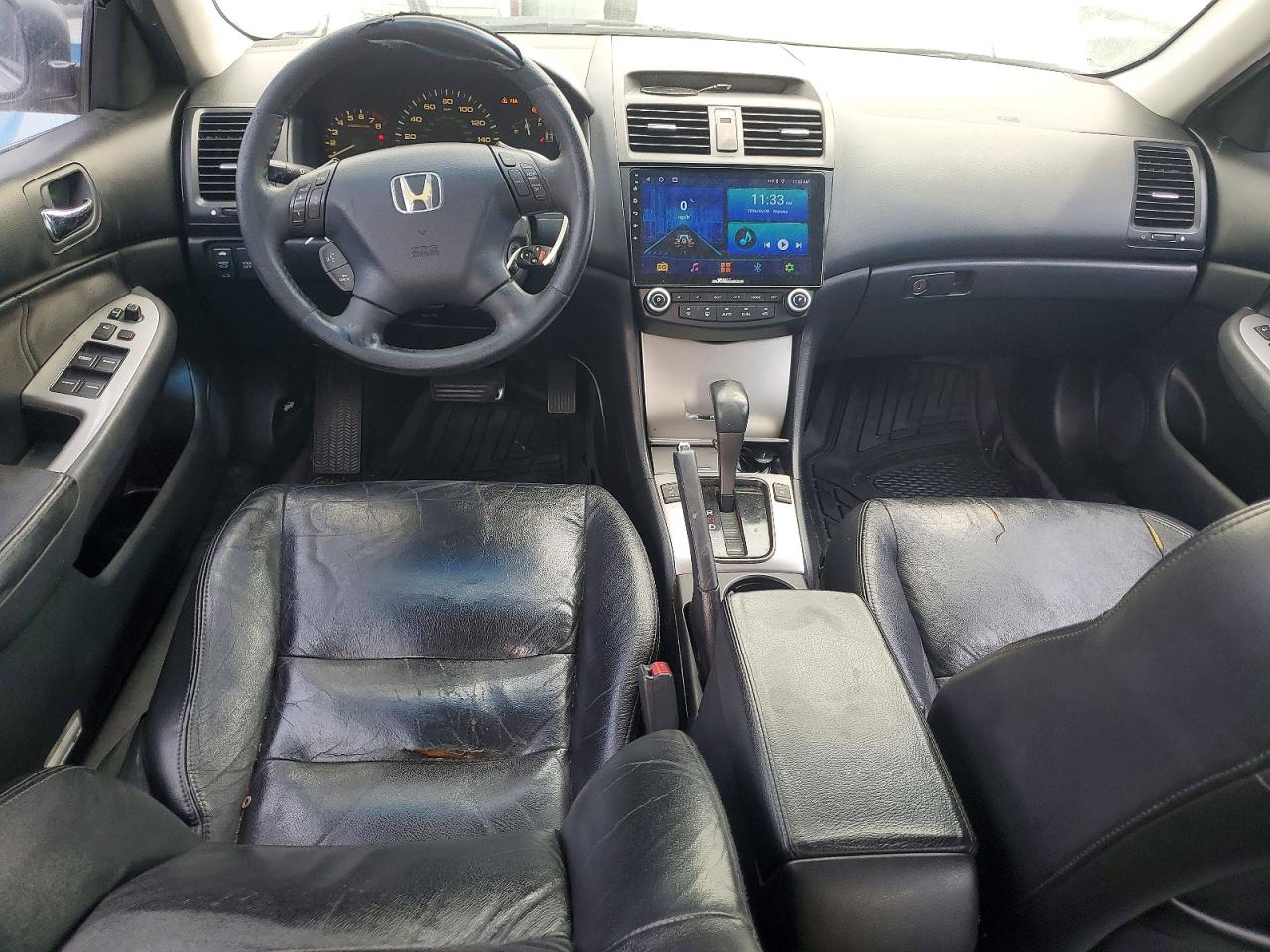 2007 Honda Accord Ex Silver vin: 1HGCM66807A073277