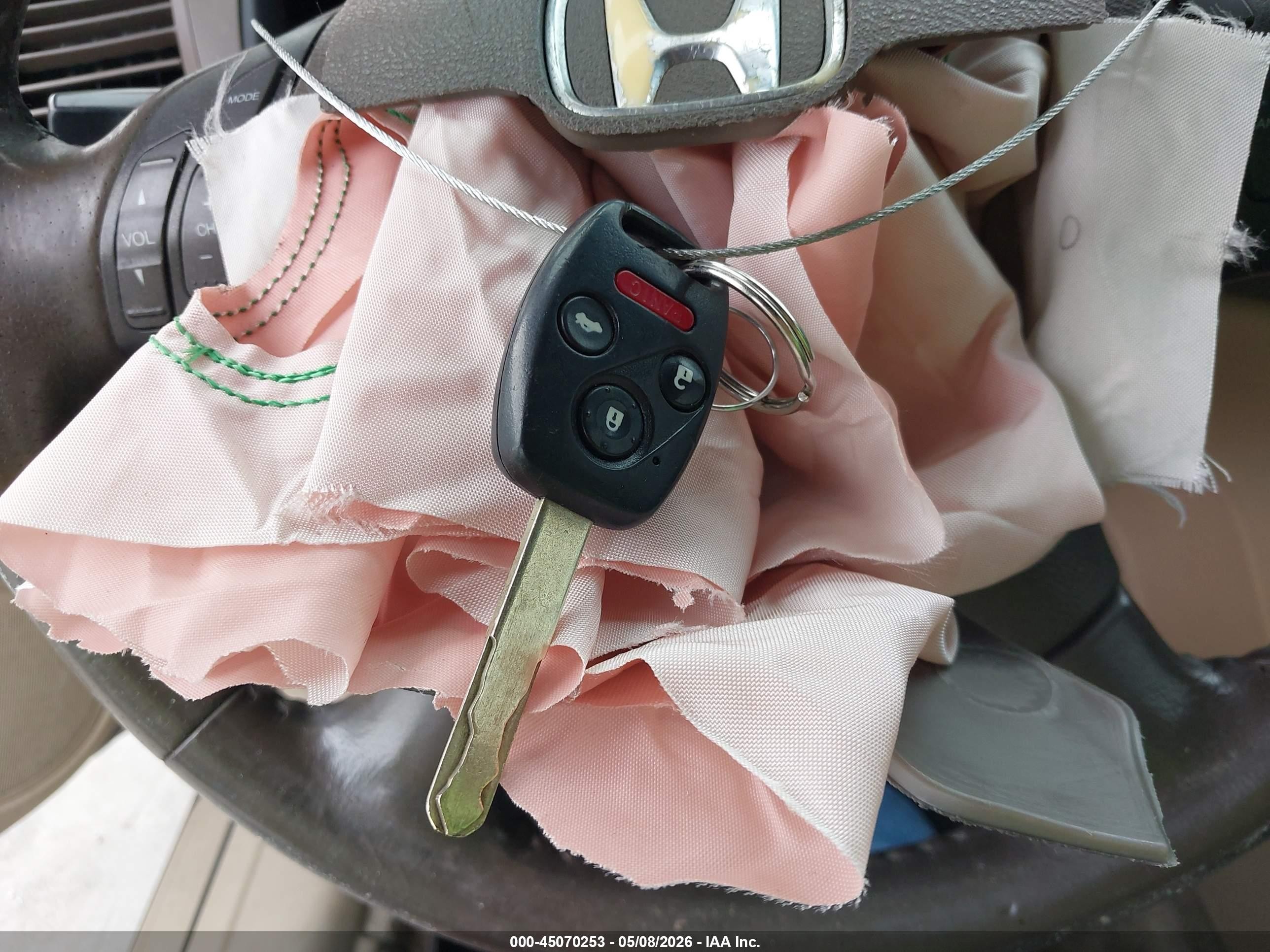 2007 Honda Accord 3.0 Ex Gray vin: 1HGCM66807A076468