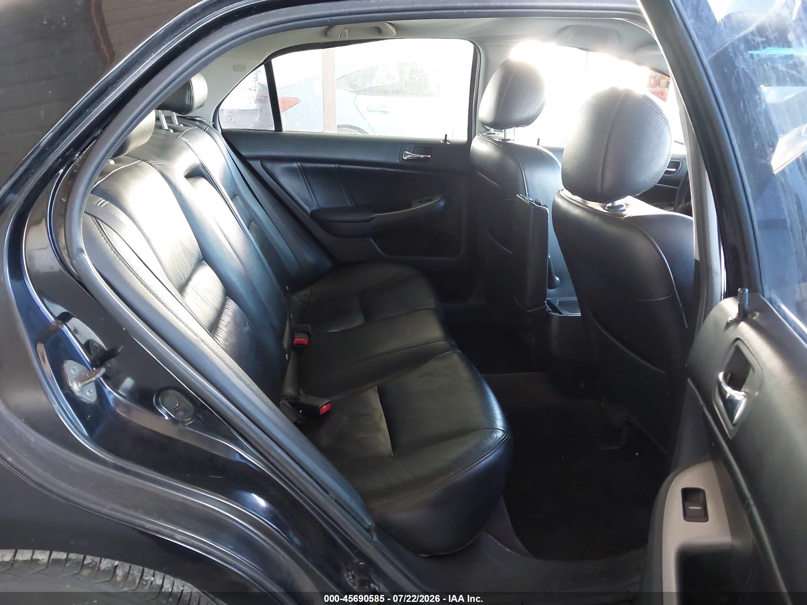 2007 Honda Accord 3.0 Ex Black vin: 1HGCM66807A081928