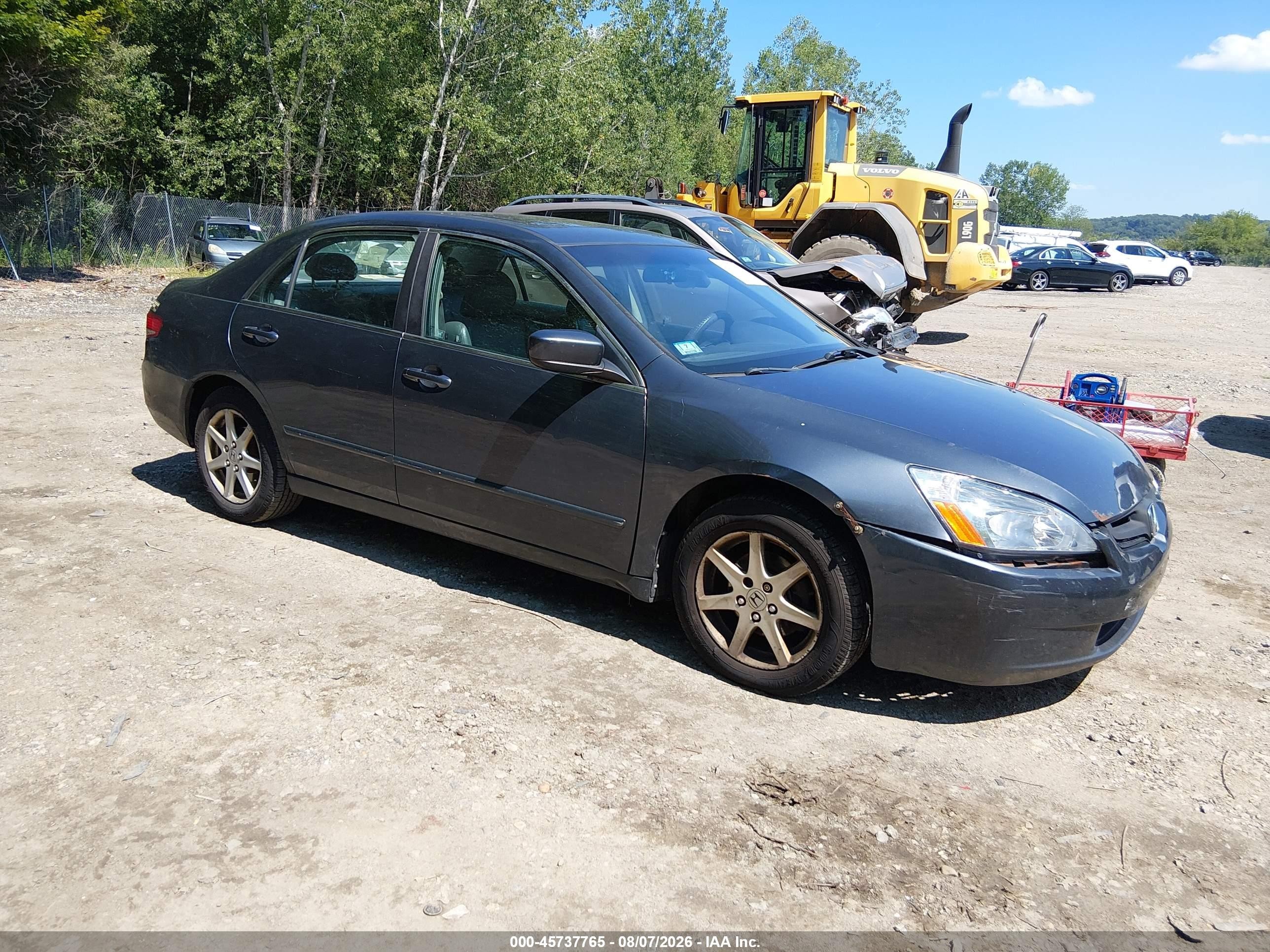 2004 Honda Accord 3.0 Ex Black vin: 1HGCM66814A036802