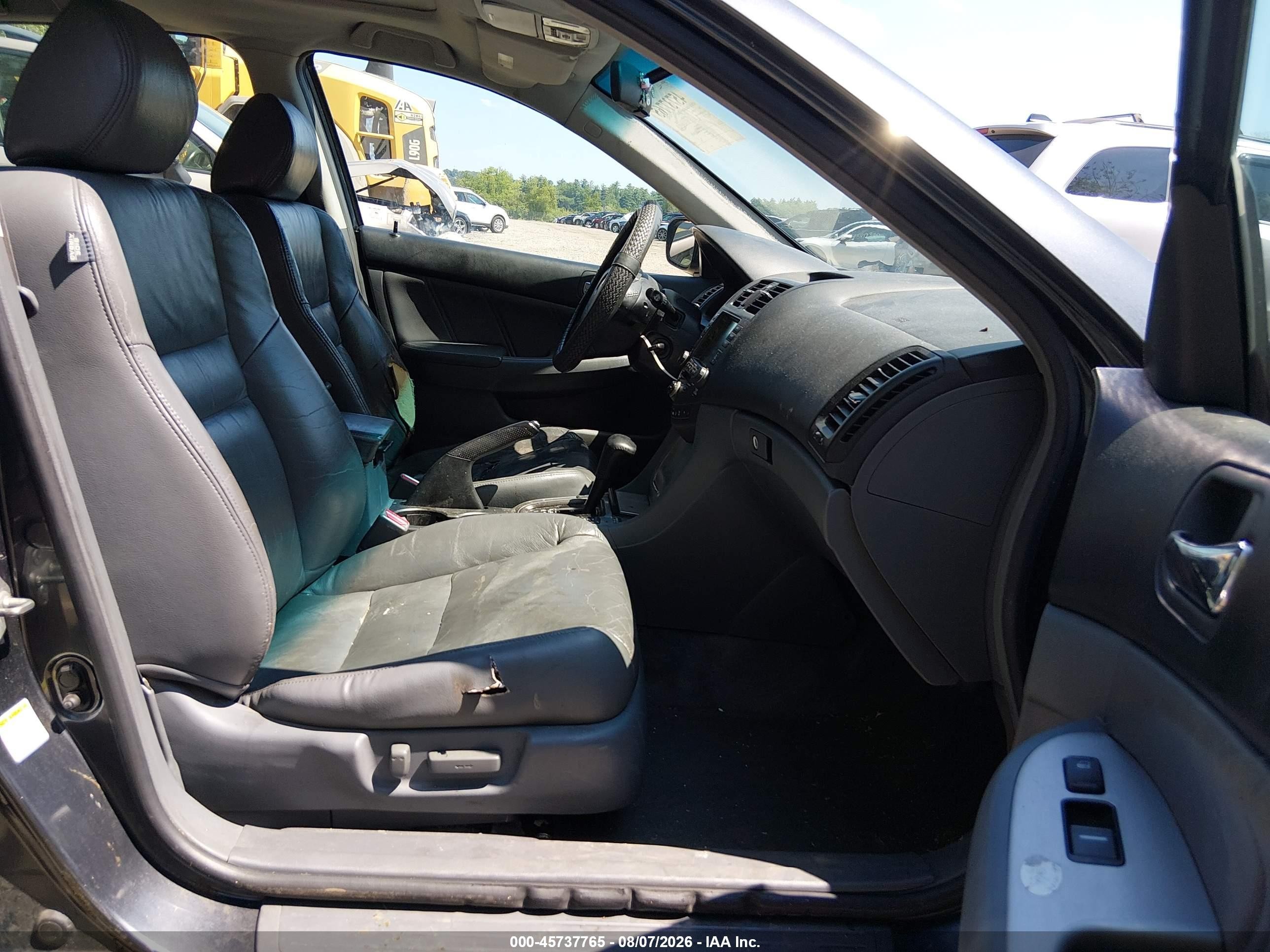 2004 Honda Accord 3.0 Ex Black vin: 1HGCM66814A036802