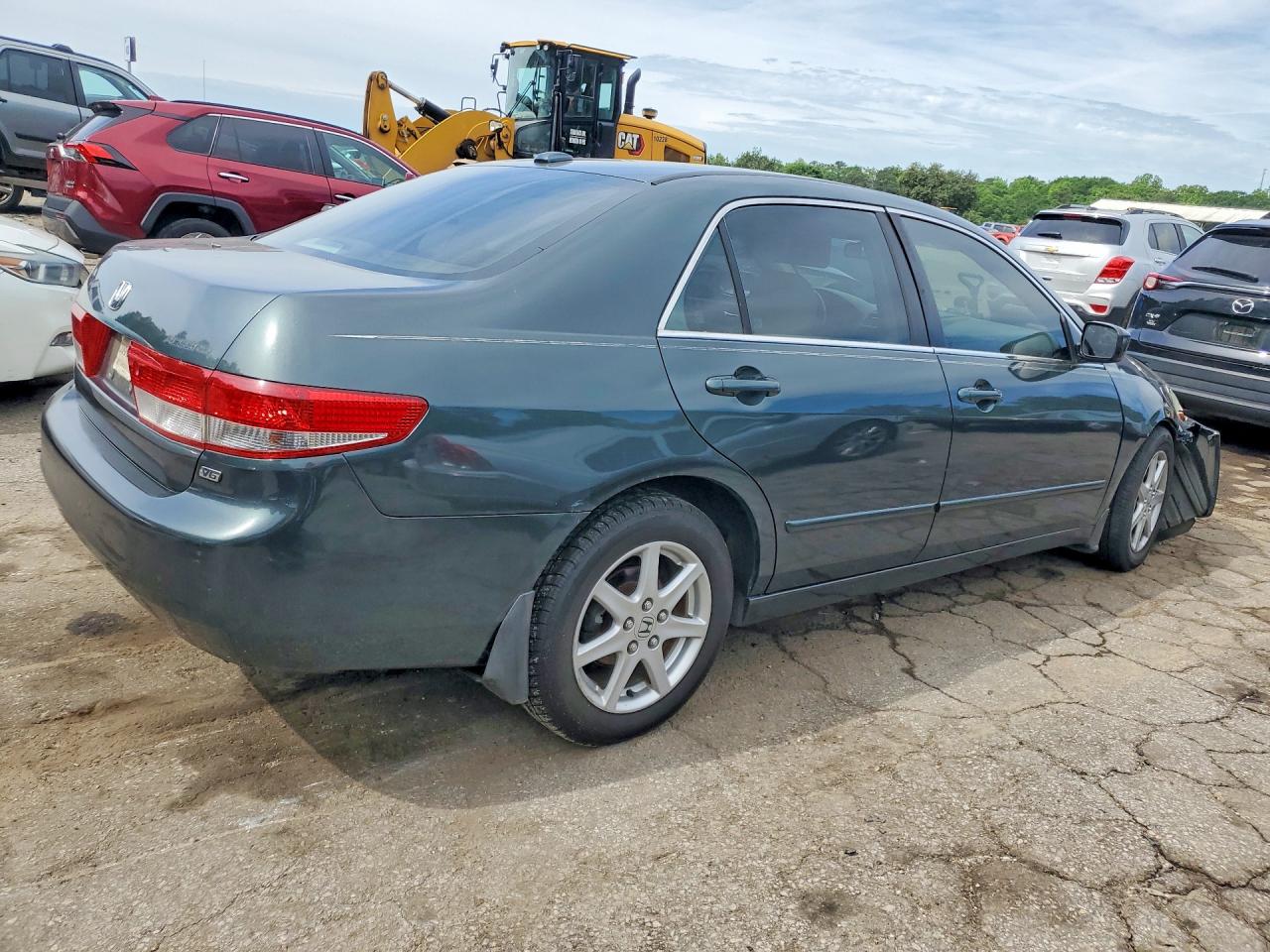2004 Honda Accord Ex Green vin: 1HGCM66814A048643