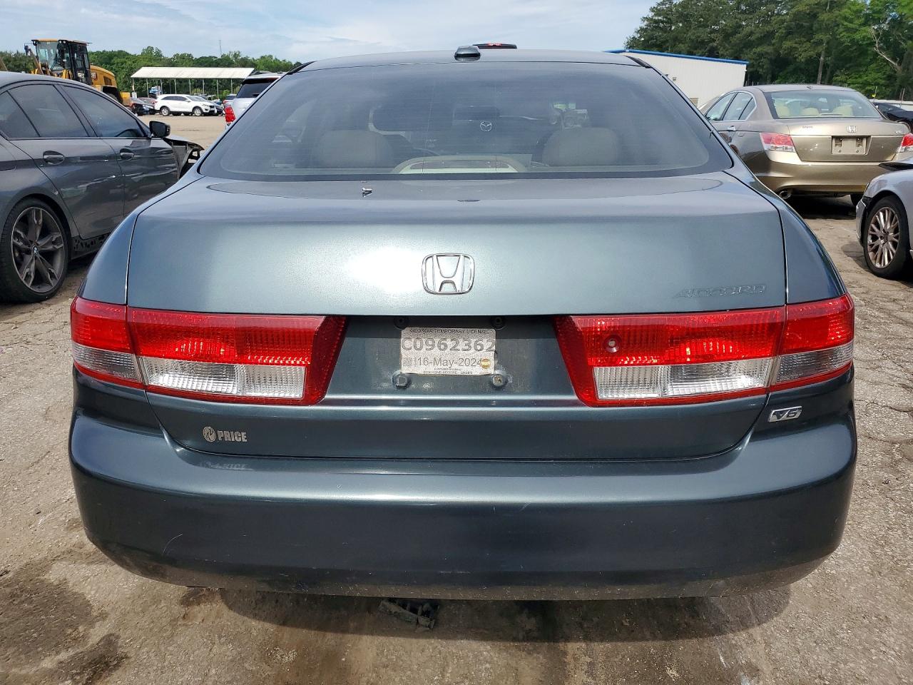 2004 Honda Accord Ex Green vin: 1HGCM66814A048643