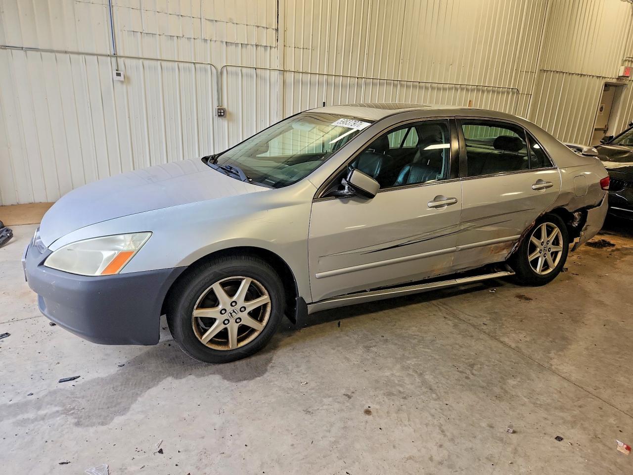 2004 Honda Accord Ex Silver vin: 1HGCM66814A069394