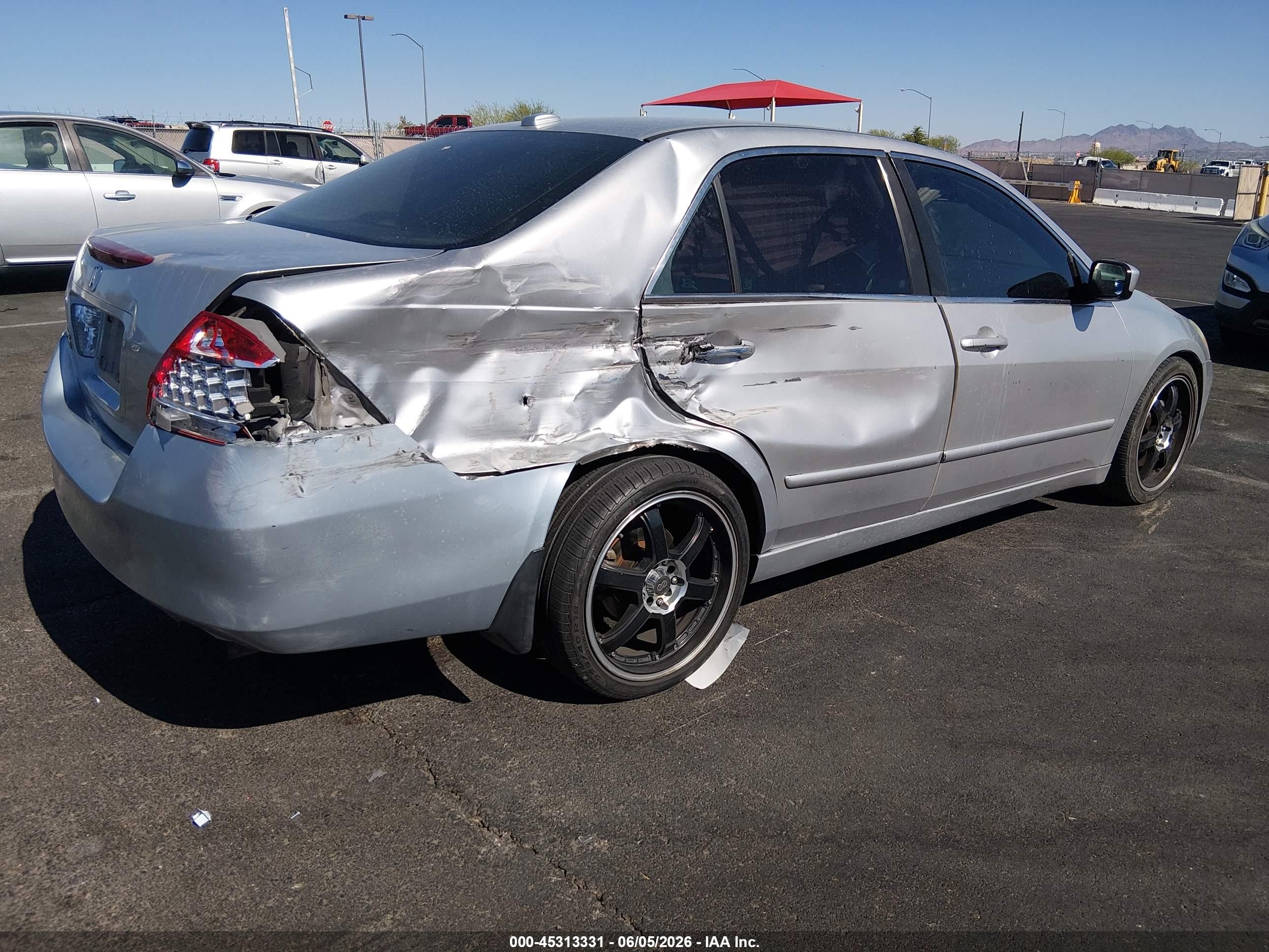 2006 Honda Accord 3.0 Ex Silver vin: 1HGCM66816A008288