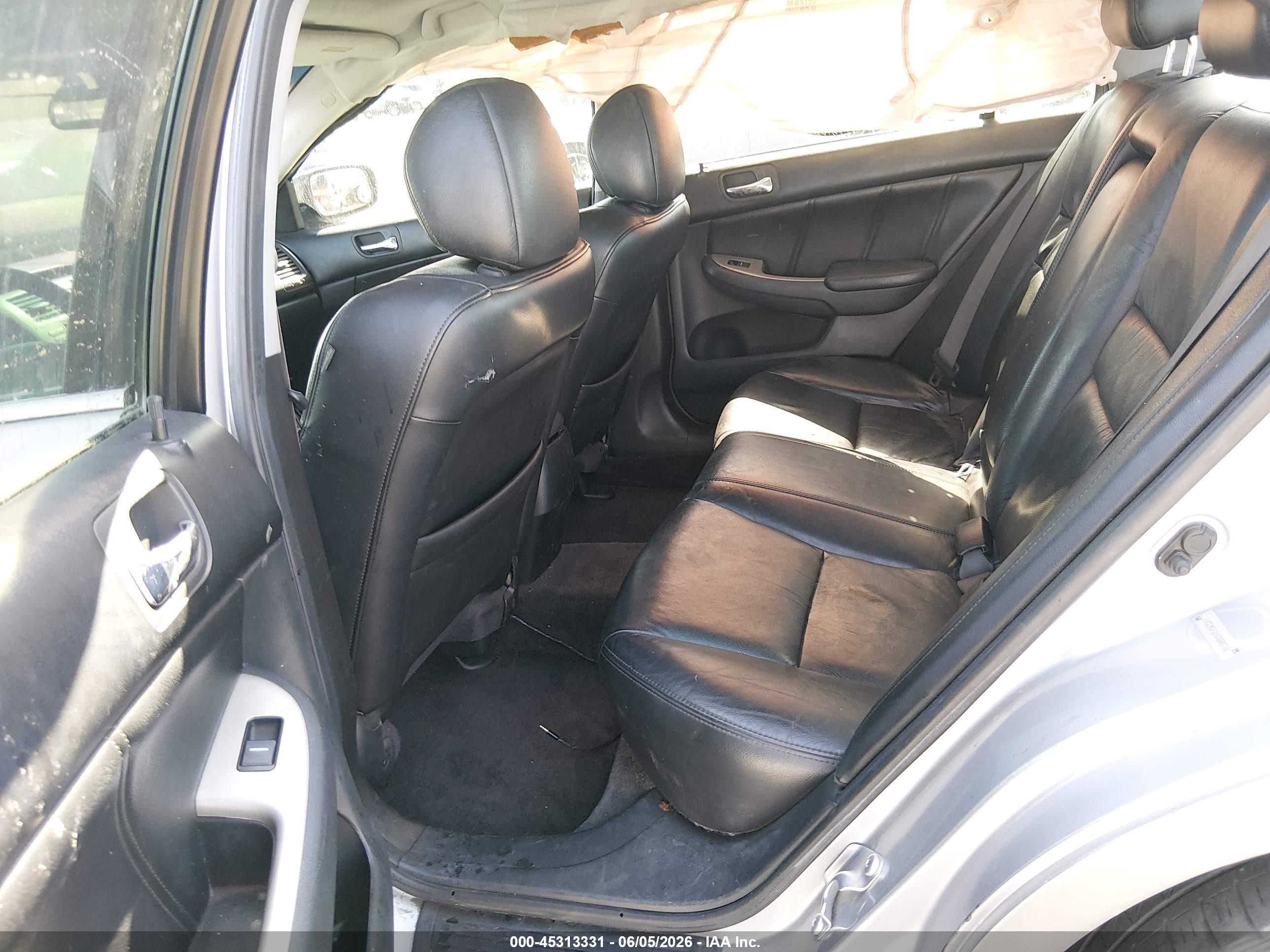 2006 Honda Accord 3.0 Ex Silver vin: 1HGCM66816A008288