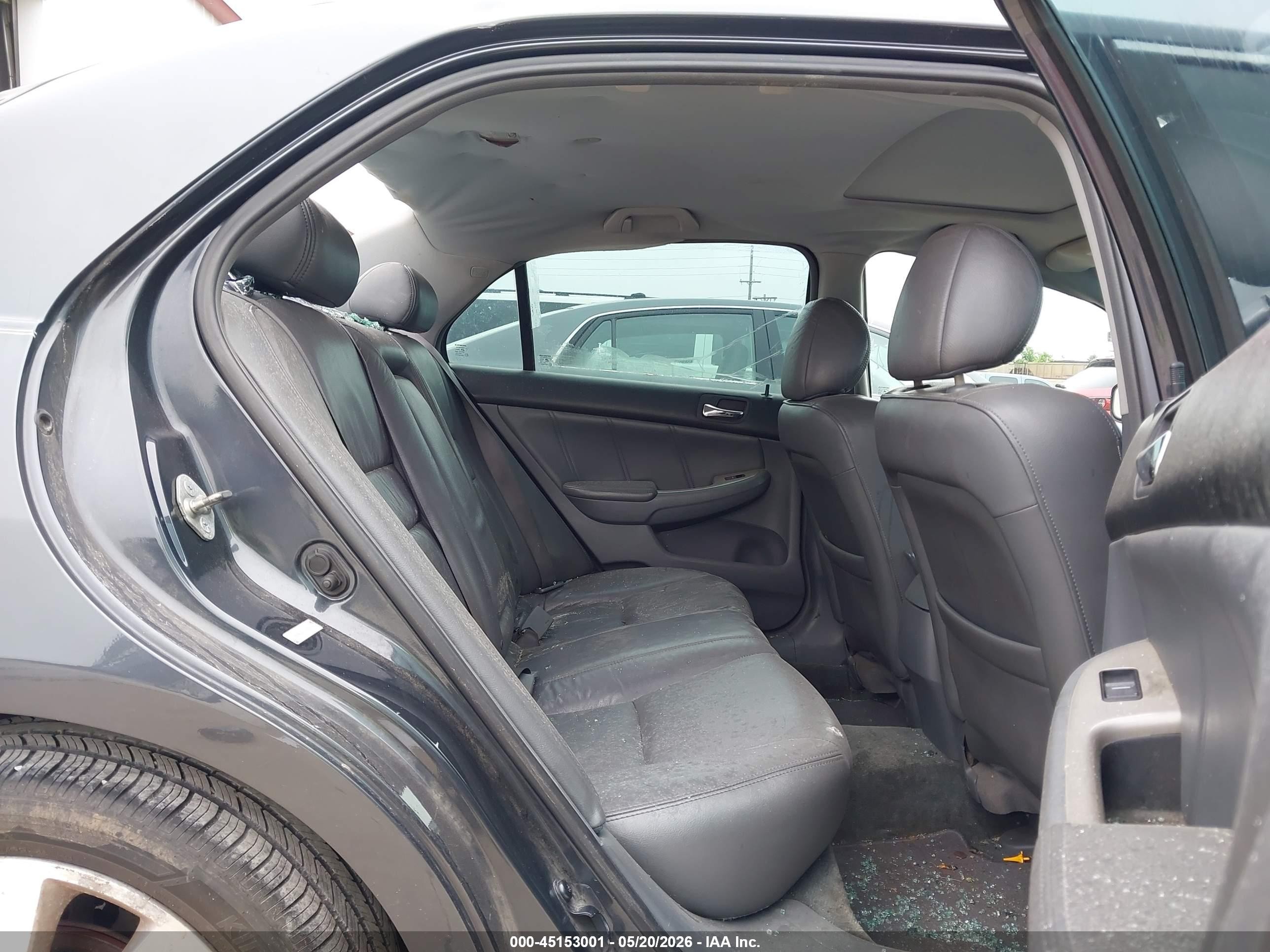 2006 Honda Accord 3.0 Ex Gray vin: 1HGCM66816A011109