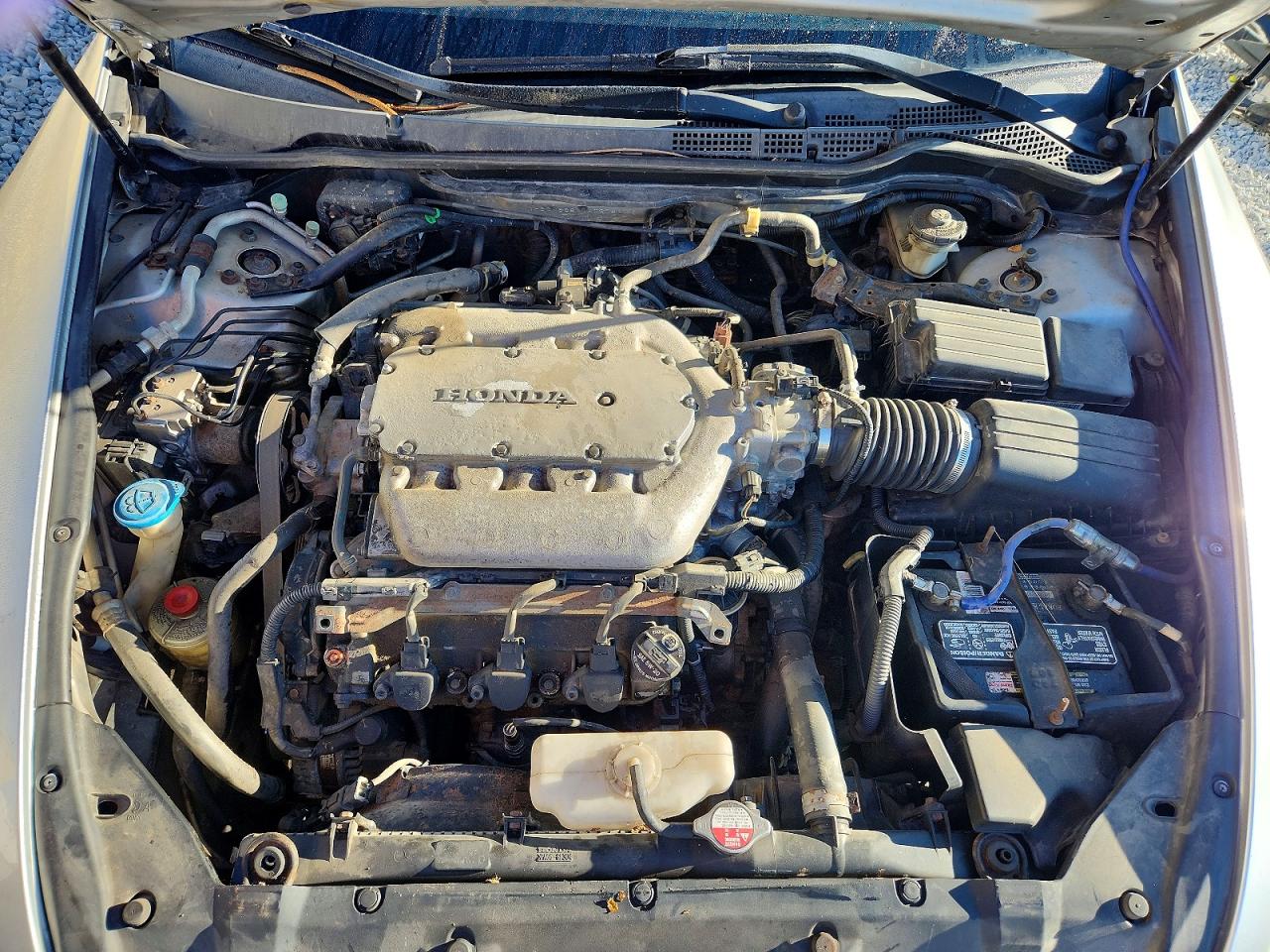 2007 Honda Accord Ex Silver vin: 1HGCM66817A027411