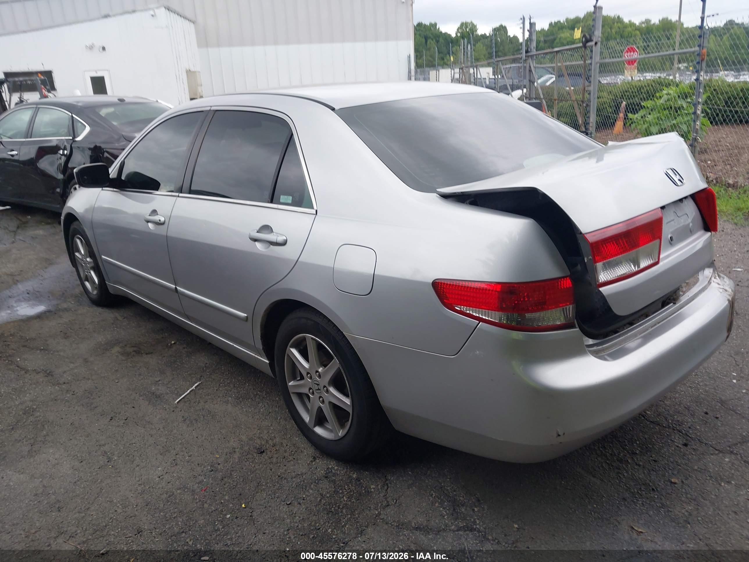 2003 Honda Accord 3.0 Ex Silver vin: 1HGCM66823A035401