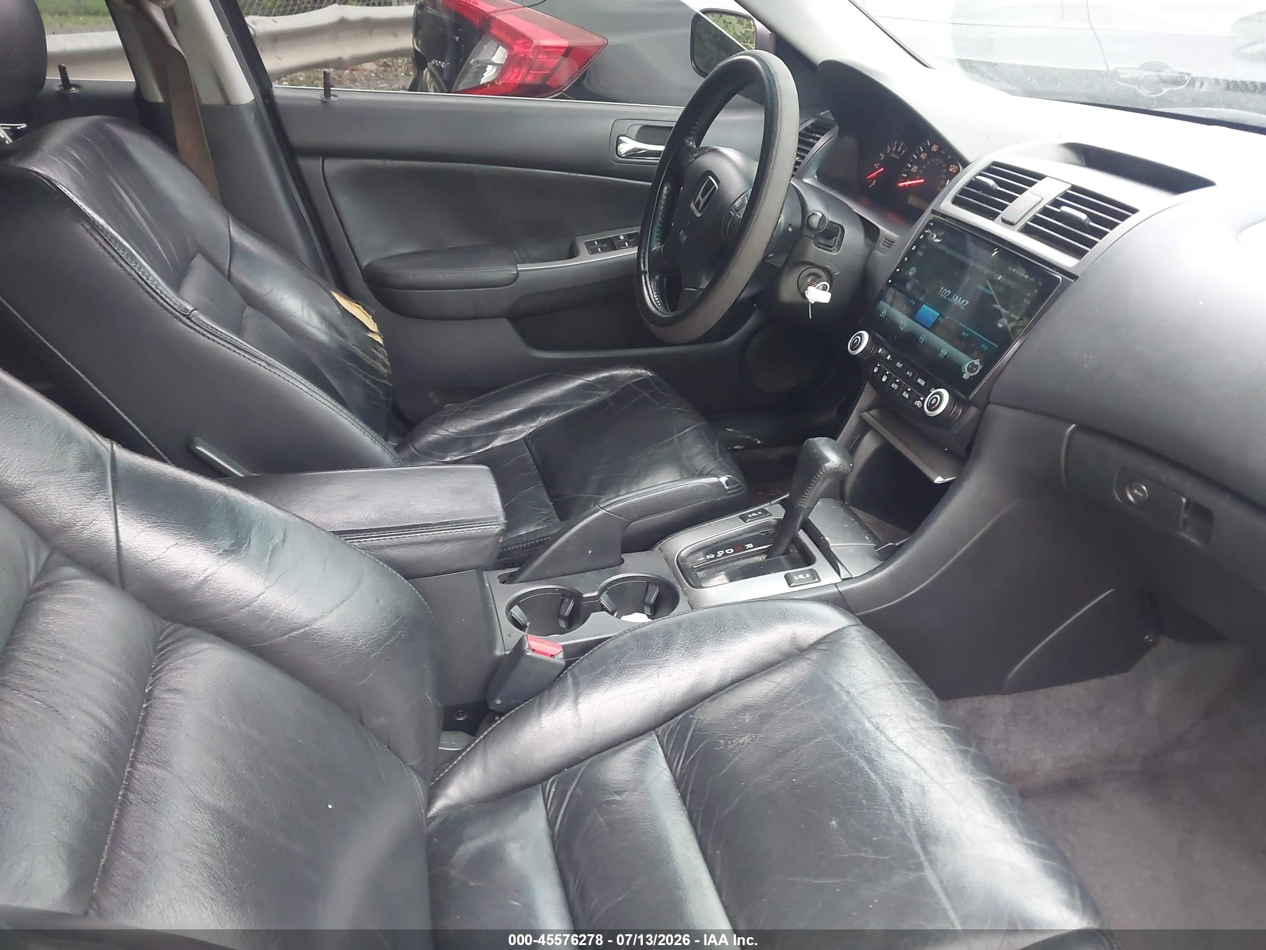 2003 Honda Accord 3.0 Ex Silver vin: 1HGCM66823A035401
