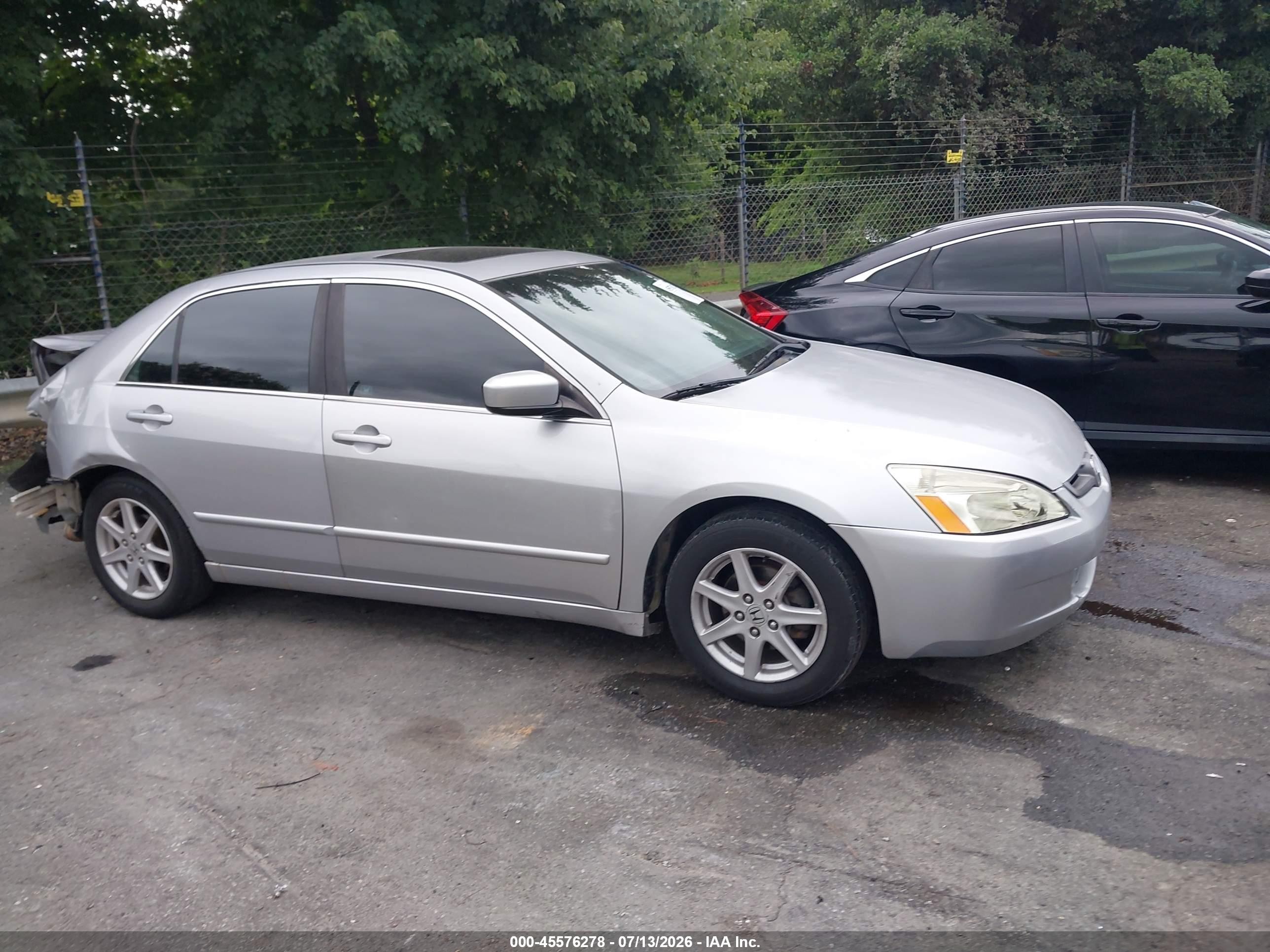 2003 Honda Accord 3.0 Ex Silver vin: 1HGCM66823A035401