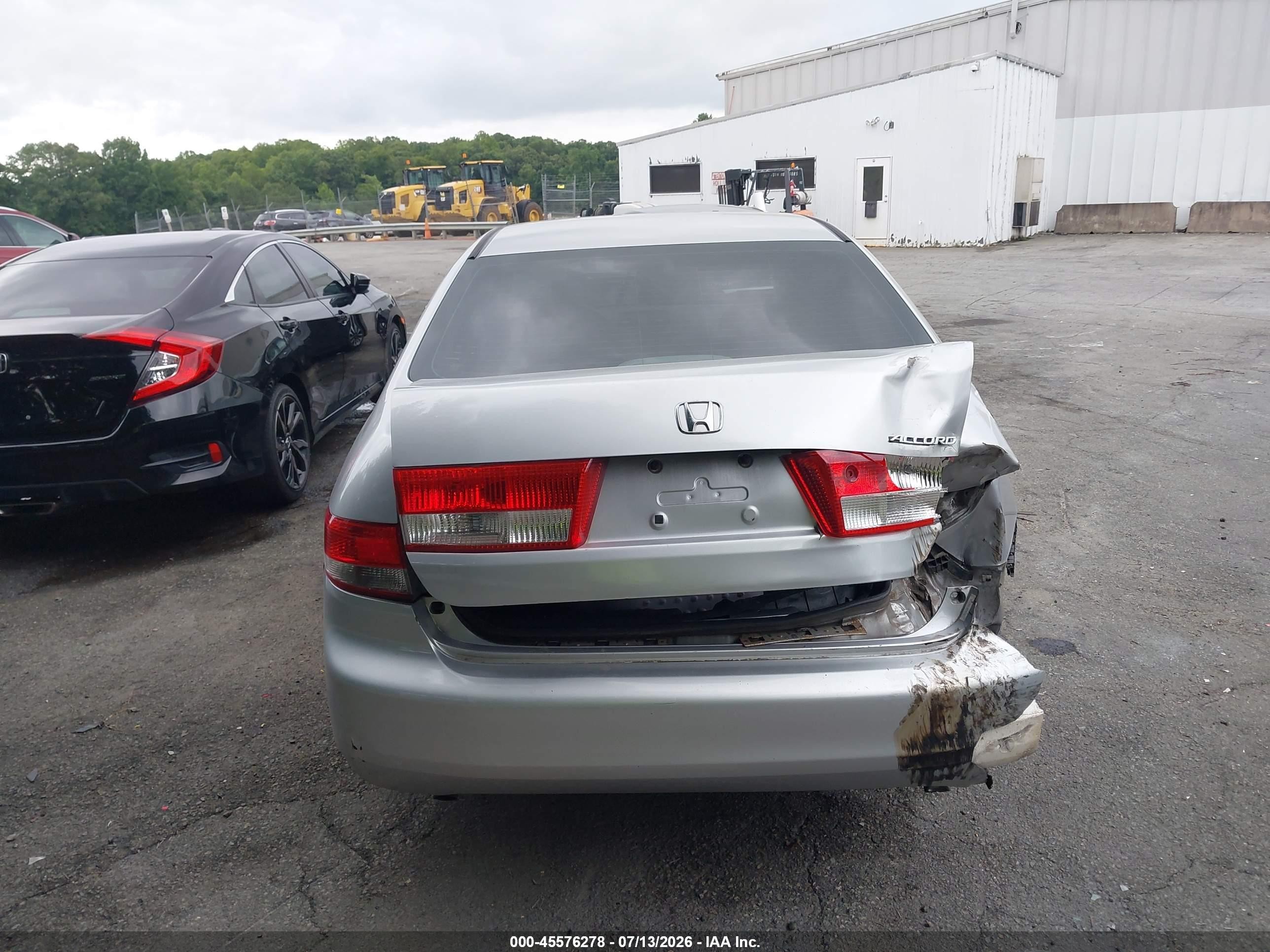 2003 Honda Accord 3.0 Ex Silver vin: 1HGCM66823A035401