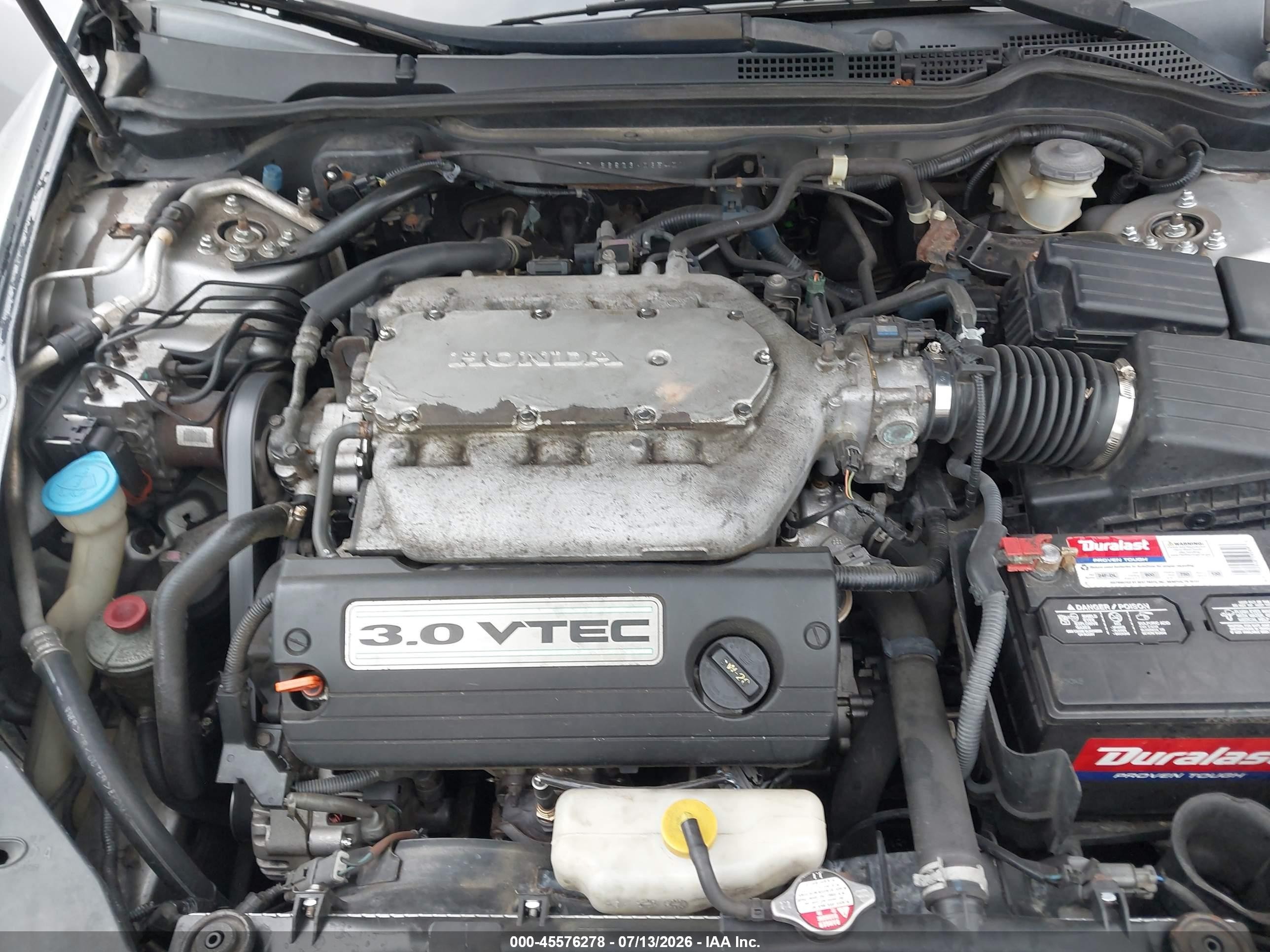 2003 Honda Accord 3.0 Ex Silver vin: 1HGCM66823A035401