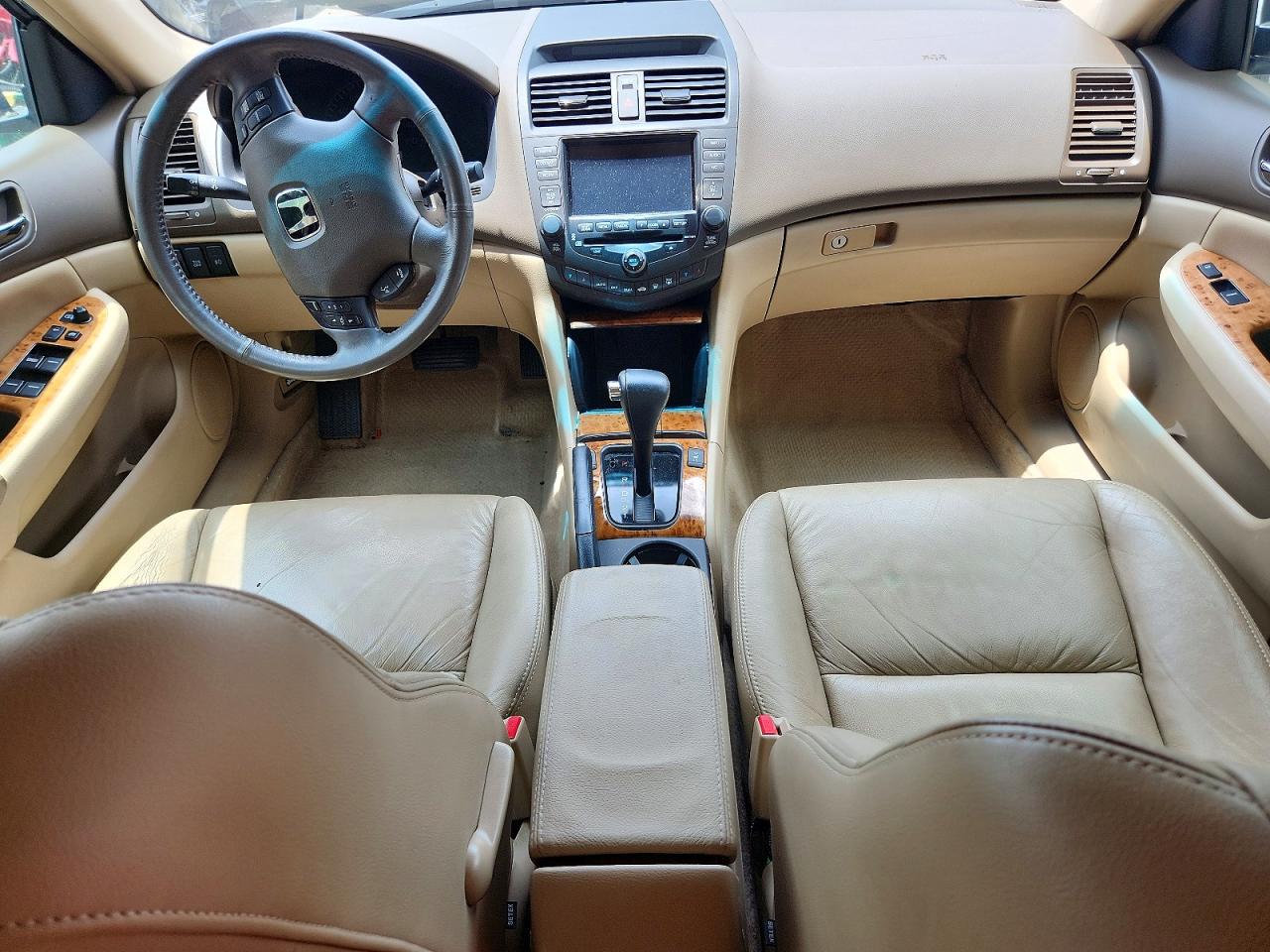 2004 Honda Accord Ex Black vin: 1HGCM66824A052698