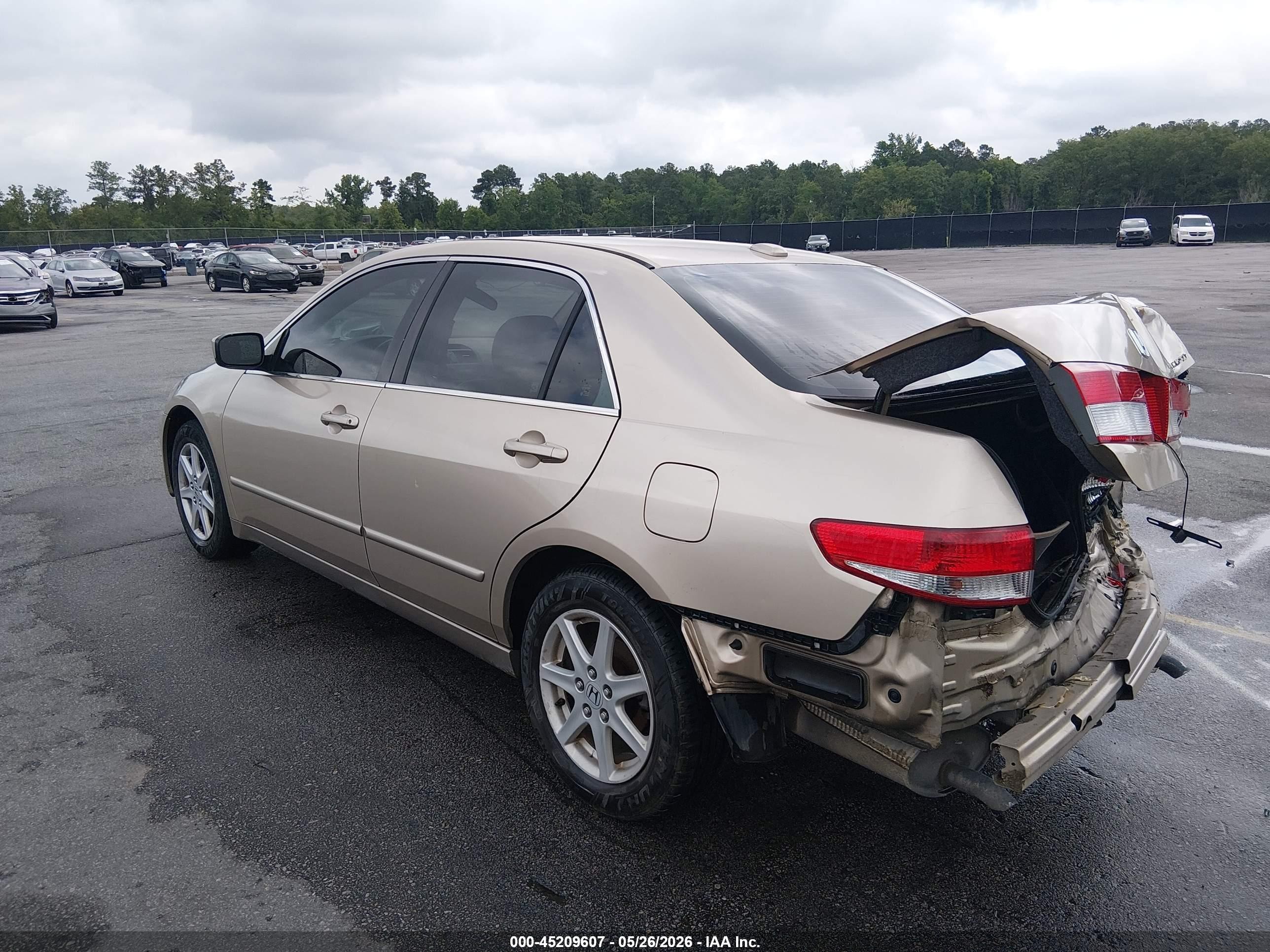 2004 Honda Accord 3.0 Ex Gold vin: 1HGCM66824A066214