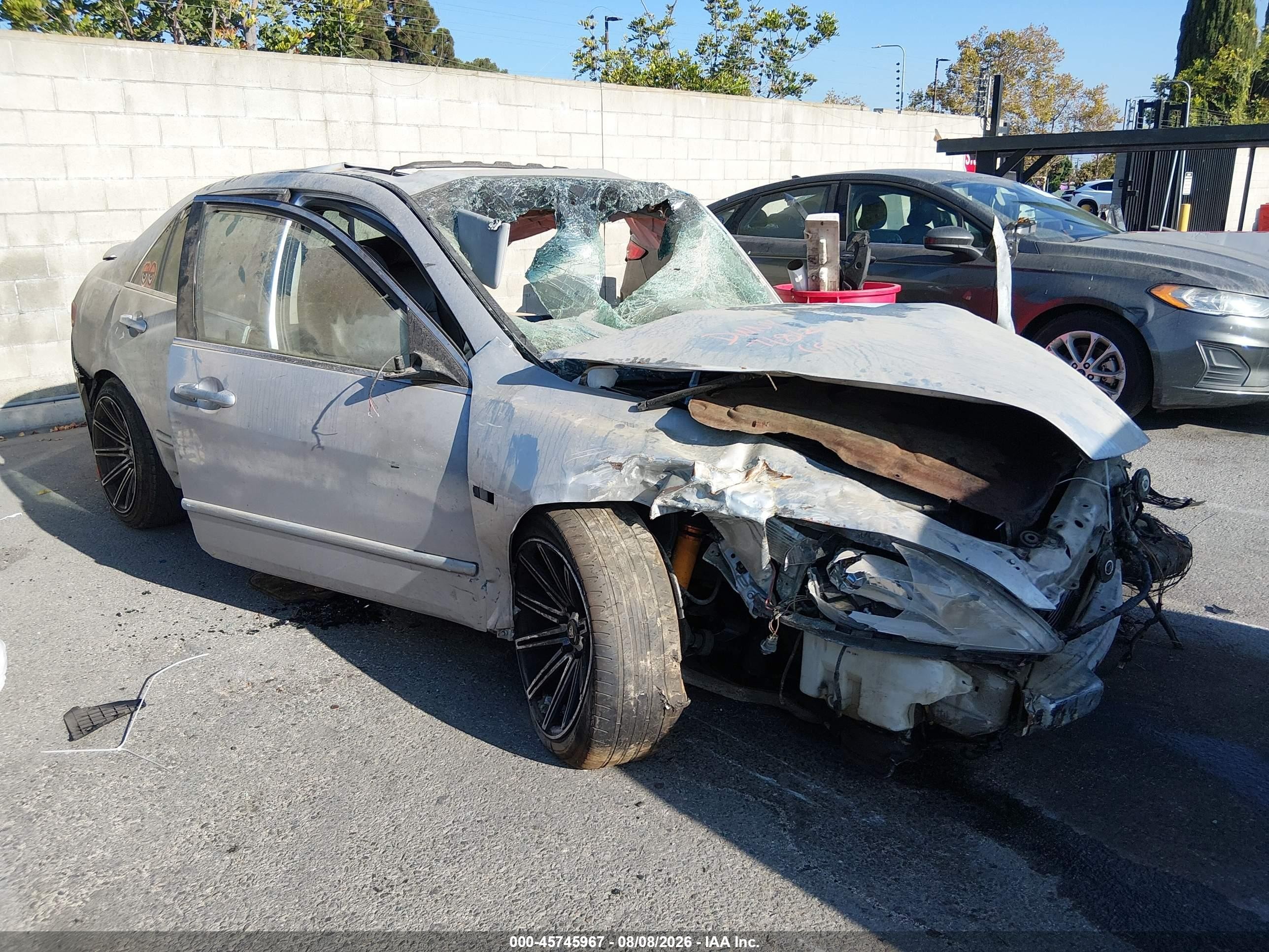 2004 Honda Accord 3.0 Ex Silver vin: 1HGCM66824A069436
