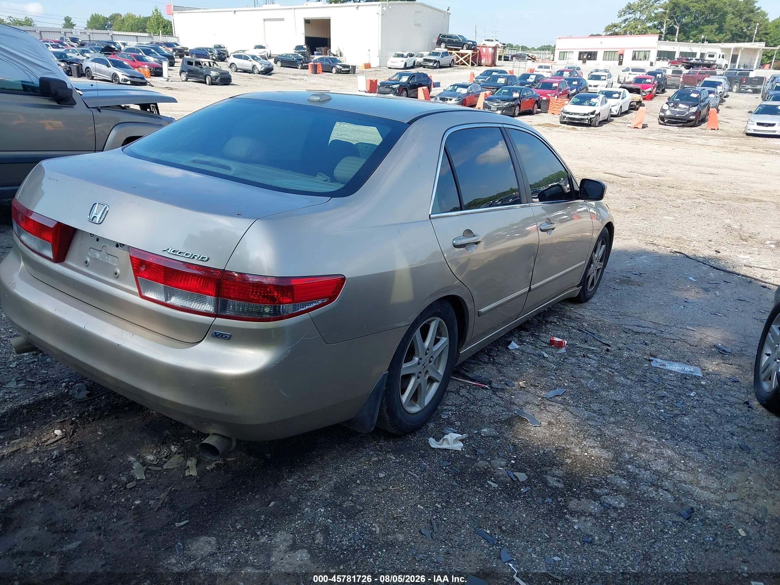 2004 Honda Accord 3.0 Ex Золотой vin: 1HGCM66824A075981