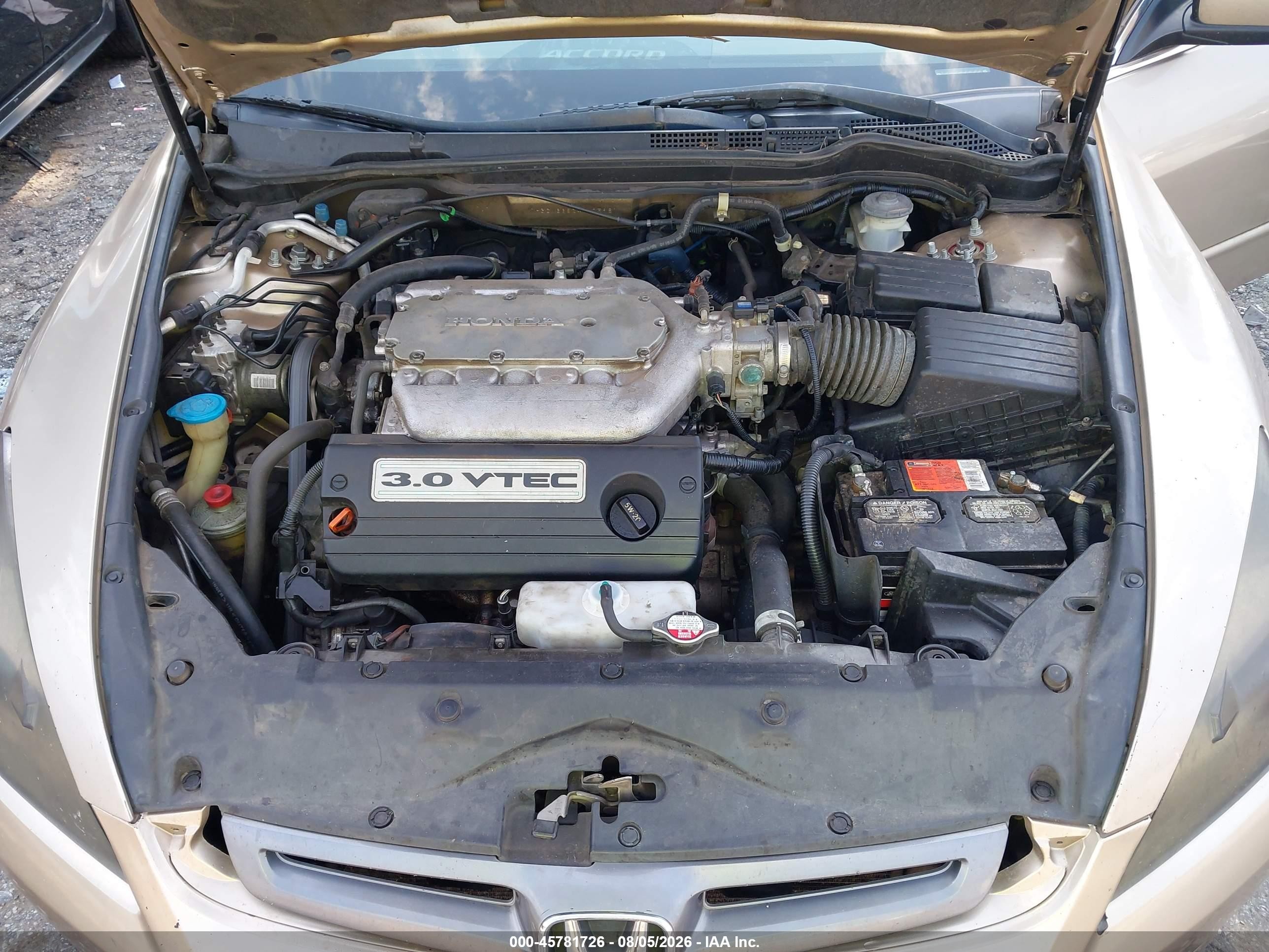 2004 Honda Accord 3.0 Ex Золотой vin: 1HGCM66824A075981