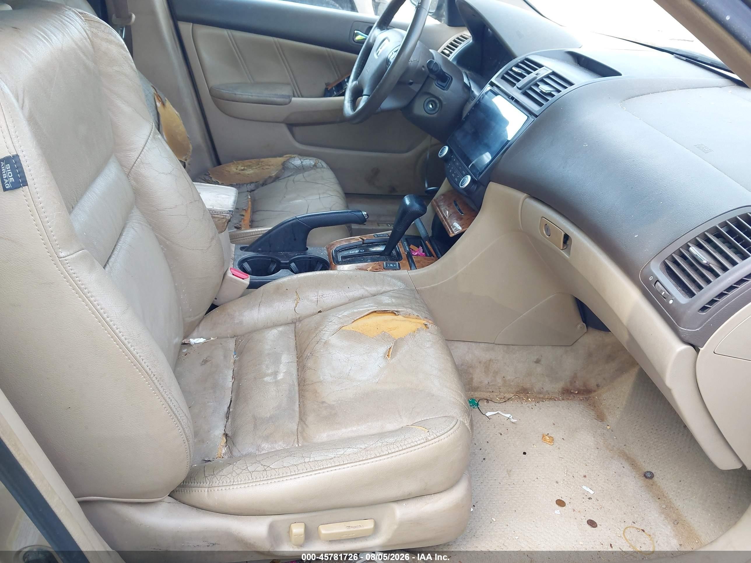 2004 Honda Accord 3.0 Ex Золотой vin: 1HGCM66824A075981