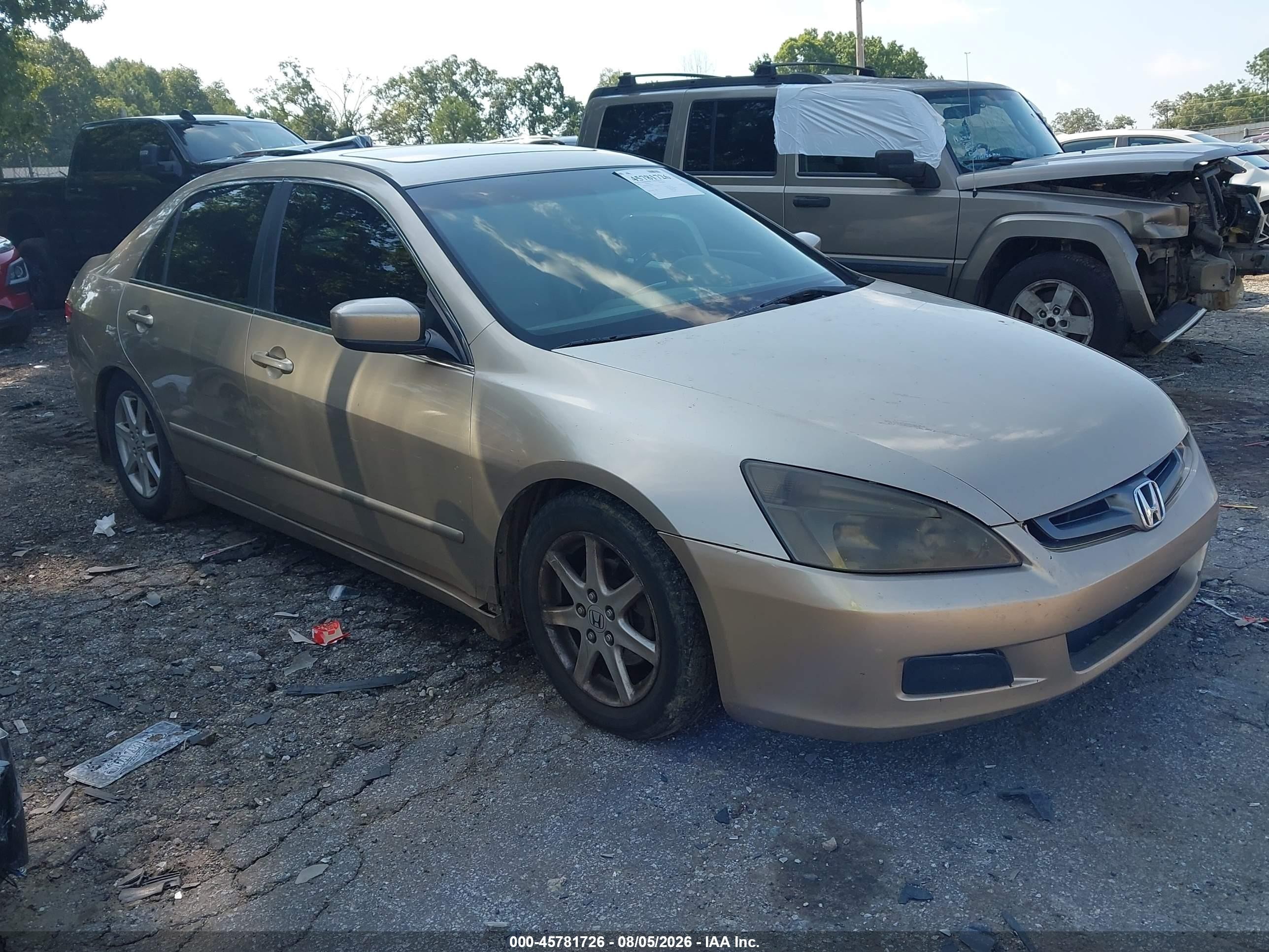 2004 Honda Accord 3.0 Ex Золотой vin: 1HGCM66824A075981