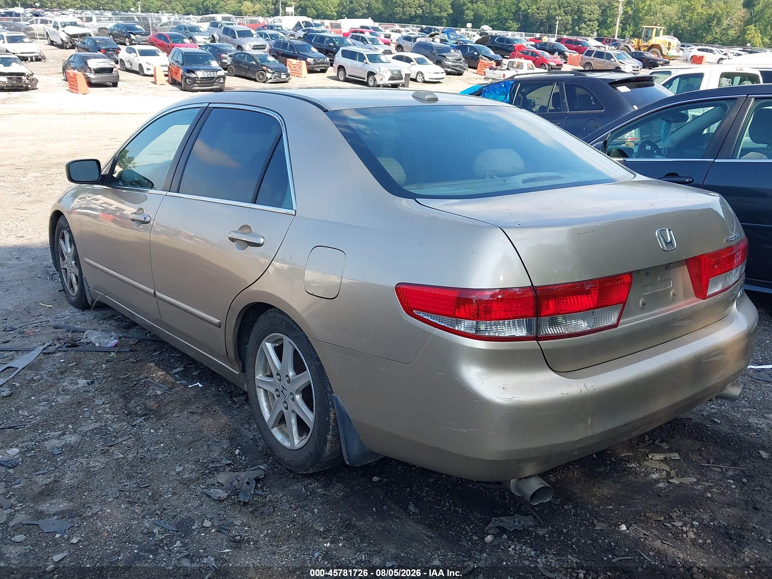 2004 Honda Accord 3.0 Ex Золотой vin: 1HGCM66824A075981