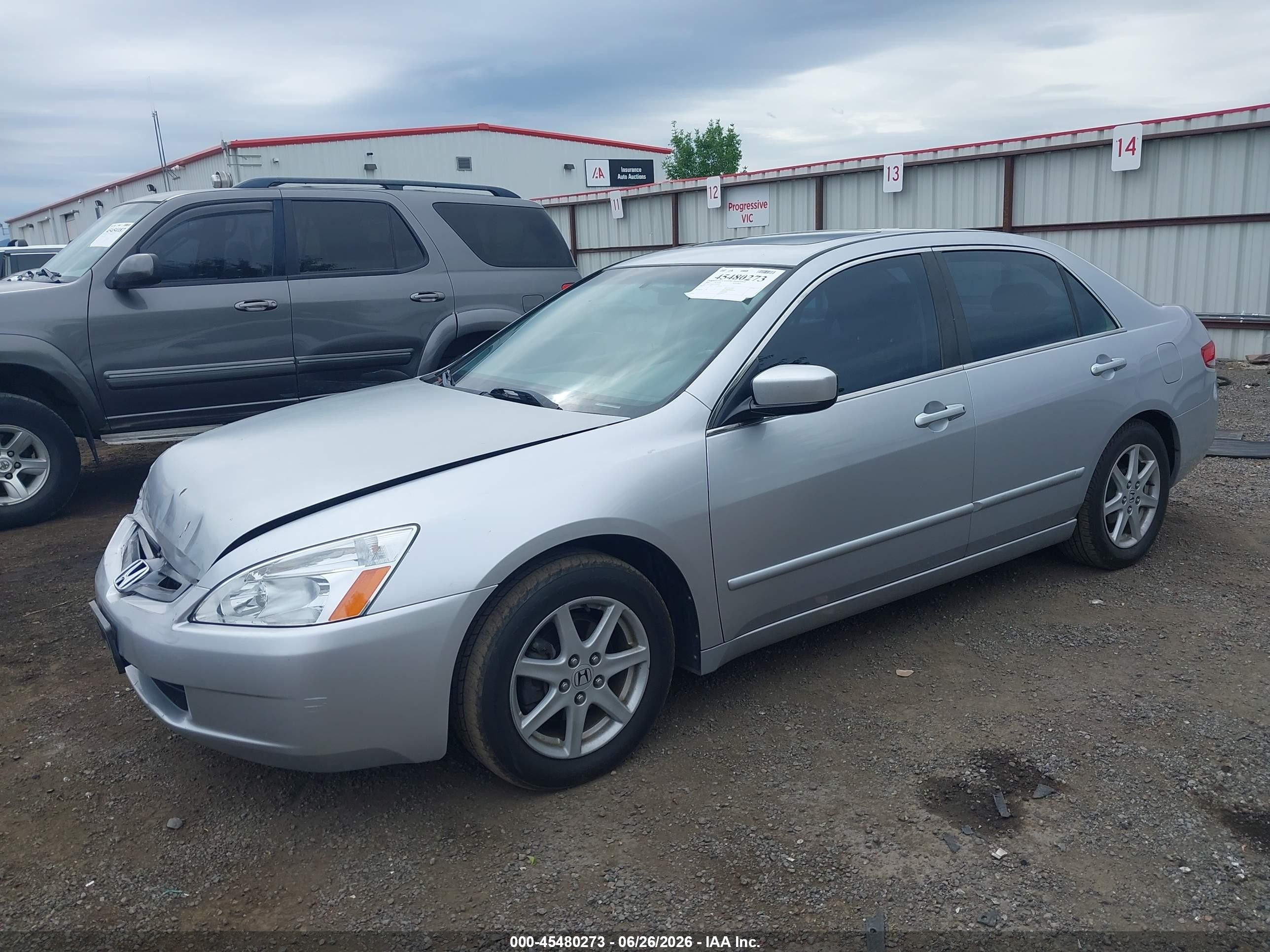 2004 Honda Accord 3.0 Ex Silver vin: 1HGCM66824A085099