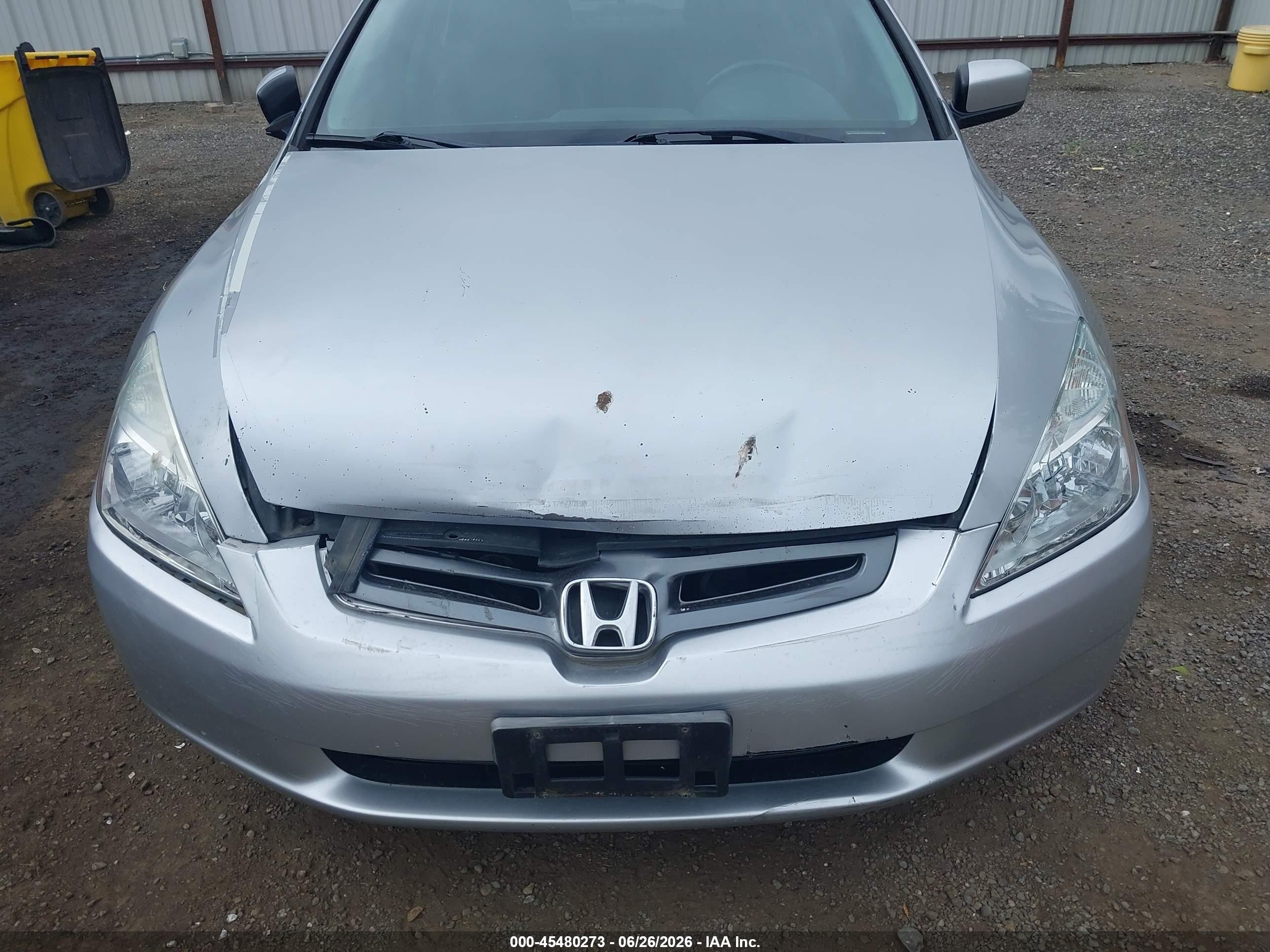 2004 Honda Accord 3.0 Ex Silver vin: 1HGCM66824A085099