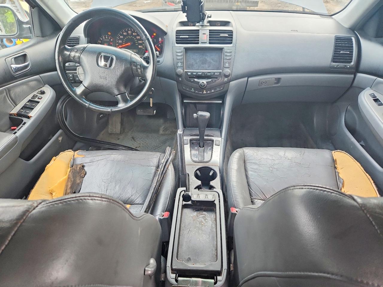 2005 Honda Accord Gray vin: 1HGCM66825A001039