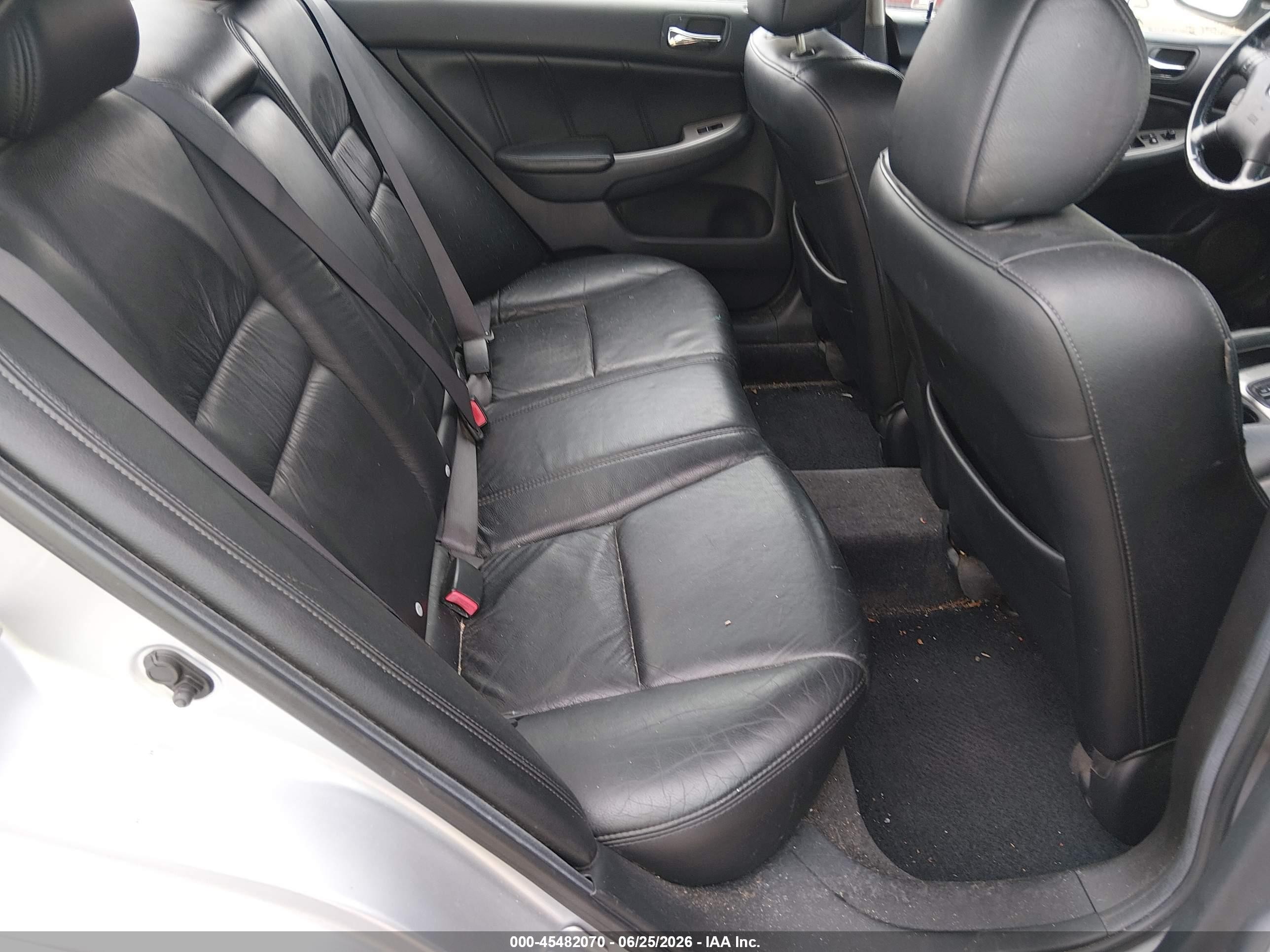 2005 Honda Accord 3.0 Ex Gray vin: 1HGCM66825A037619