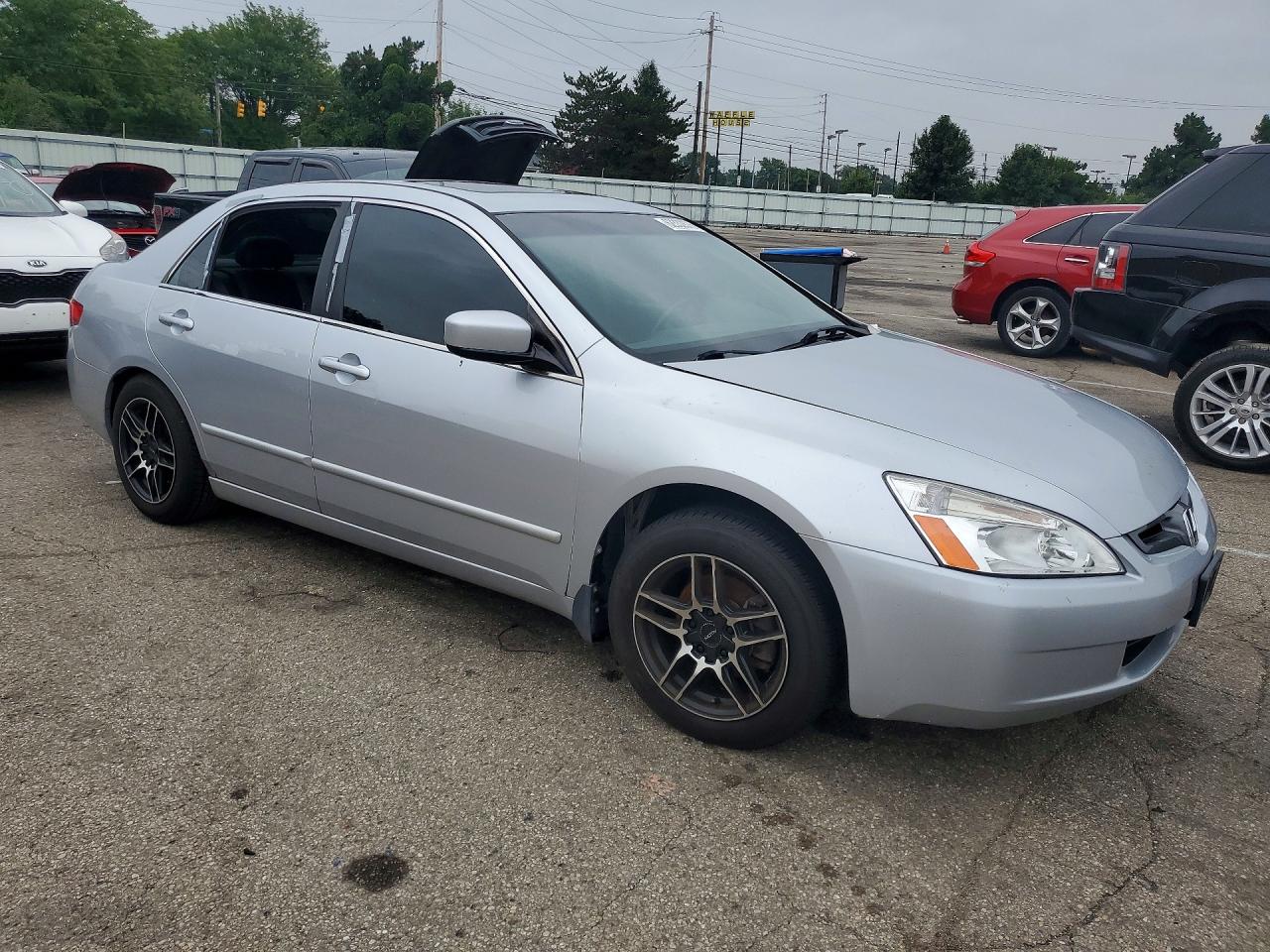 2005 Honda Accord Ex Silver vin: 1HGCM66825A039306