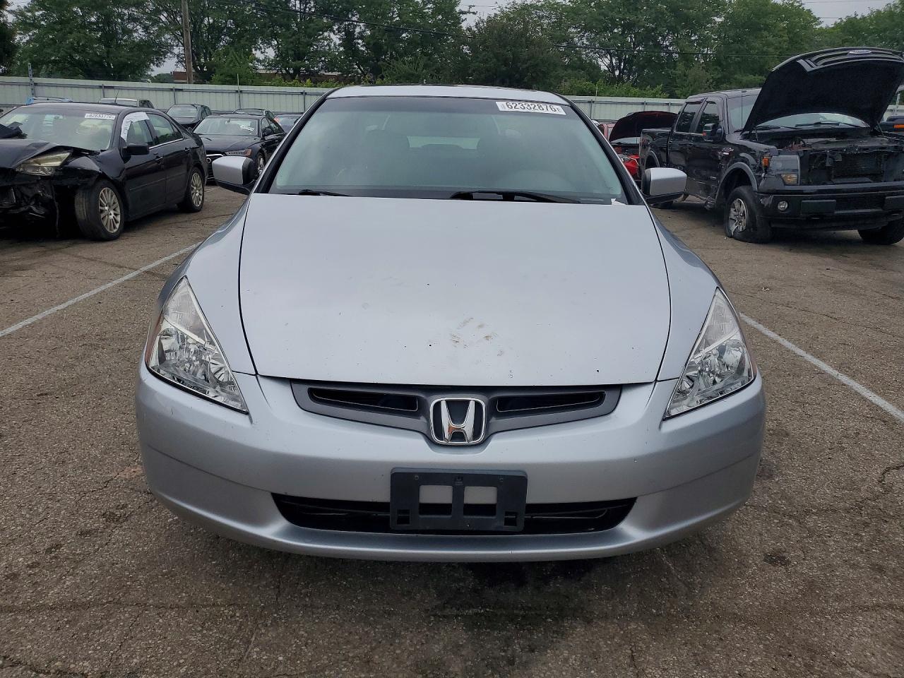 2005 Honda Accord Ex Silver vin: 1HGCM66825A039306
