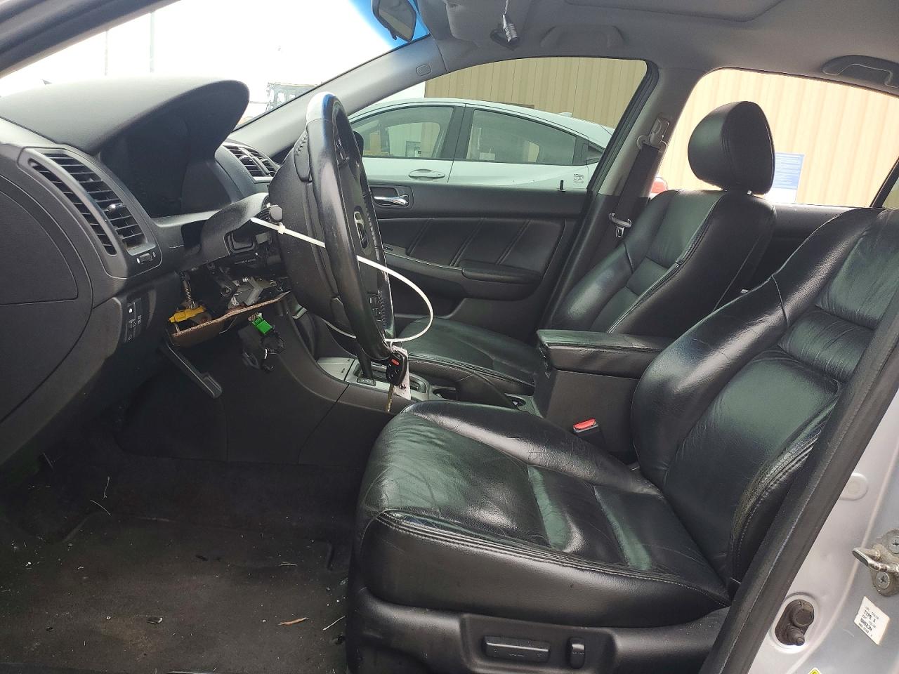 2005 Honda Accord Ex Silver vin: 1HGCM66825A039306