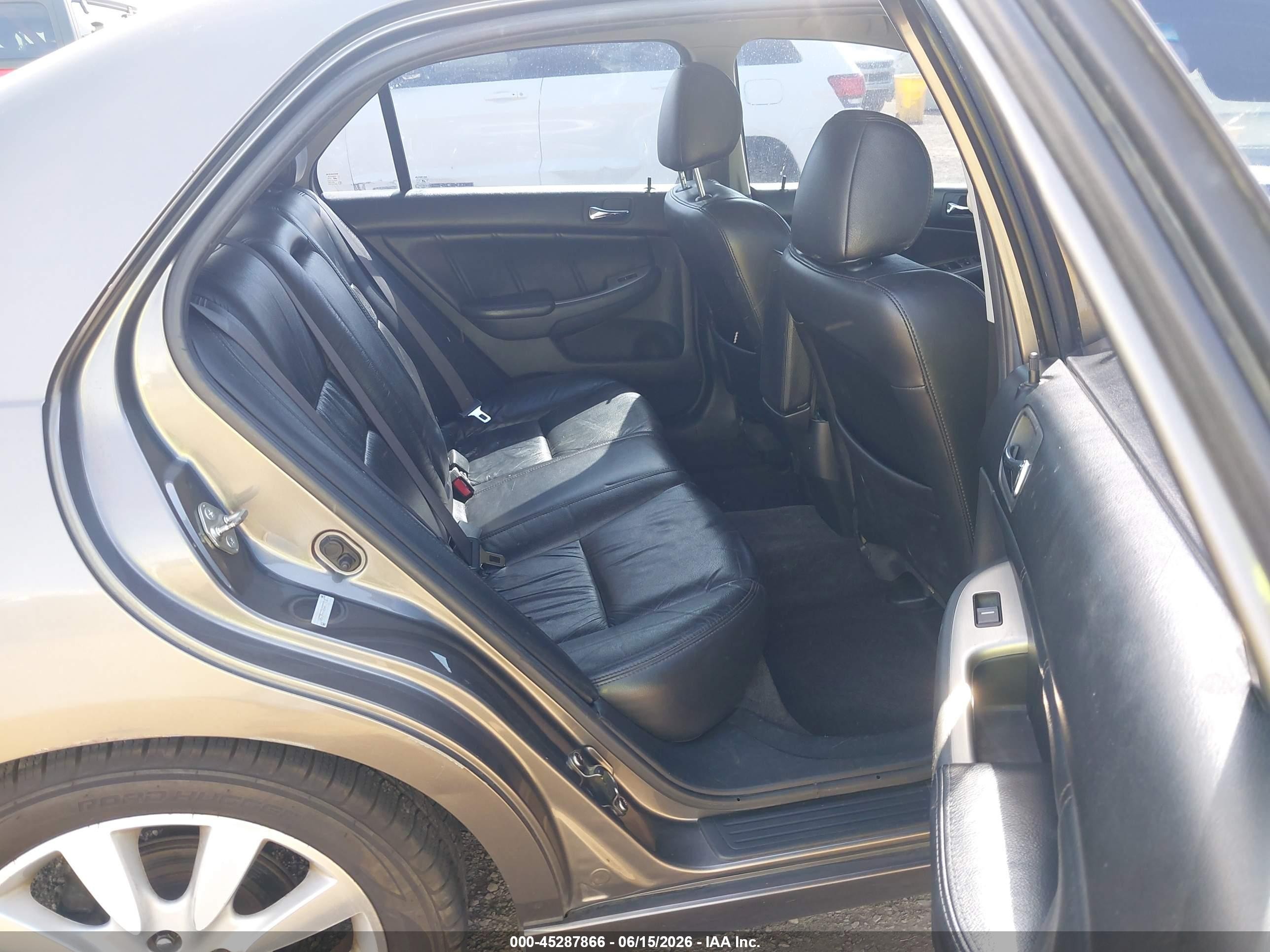 2006 Honda Accord 3.0 Ex Gray vin: 1HGCM66826A021910