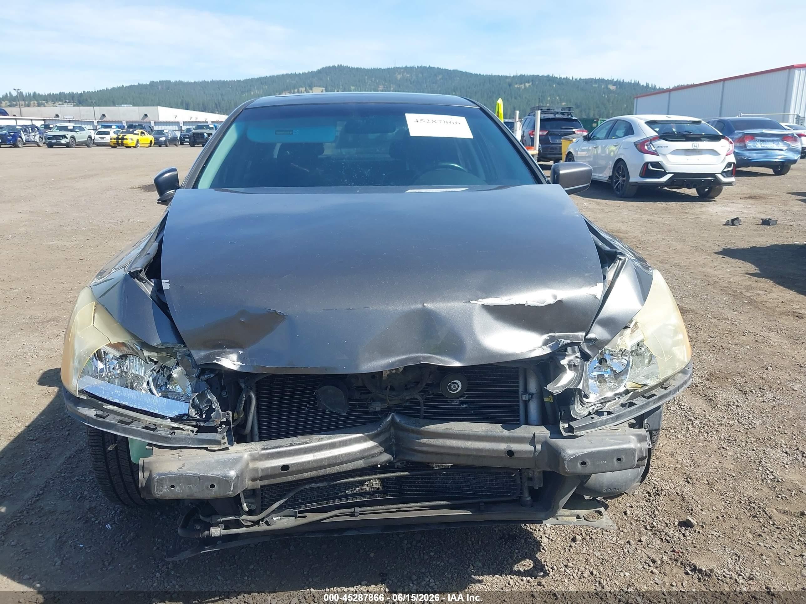 2006 Honda Accord 3.0 Ex Gray vin: 1HGCM66826A021910