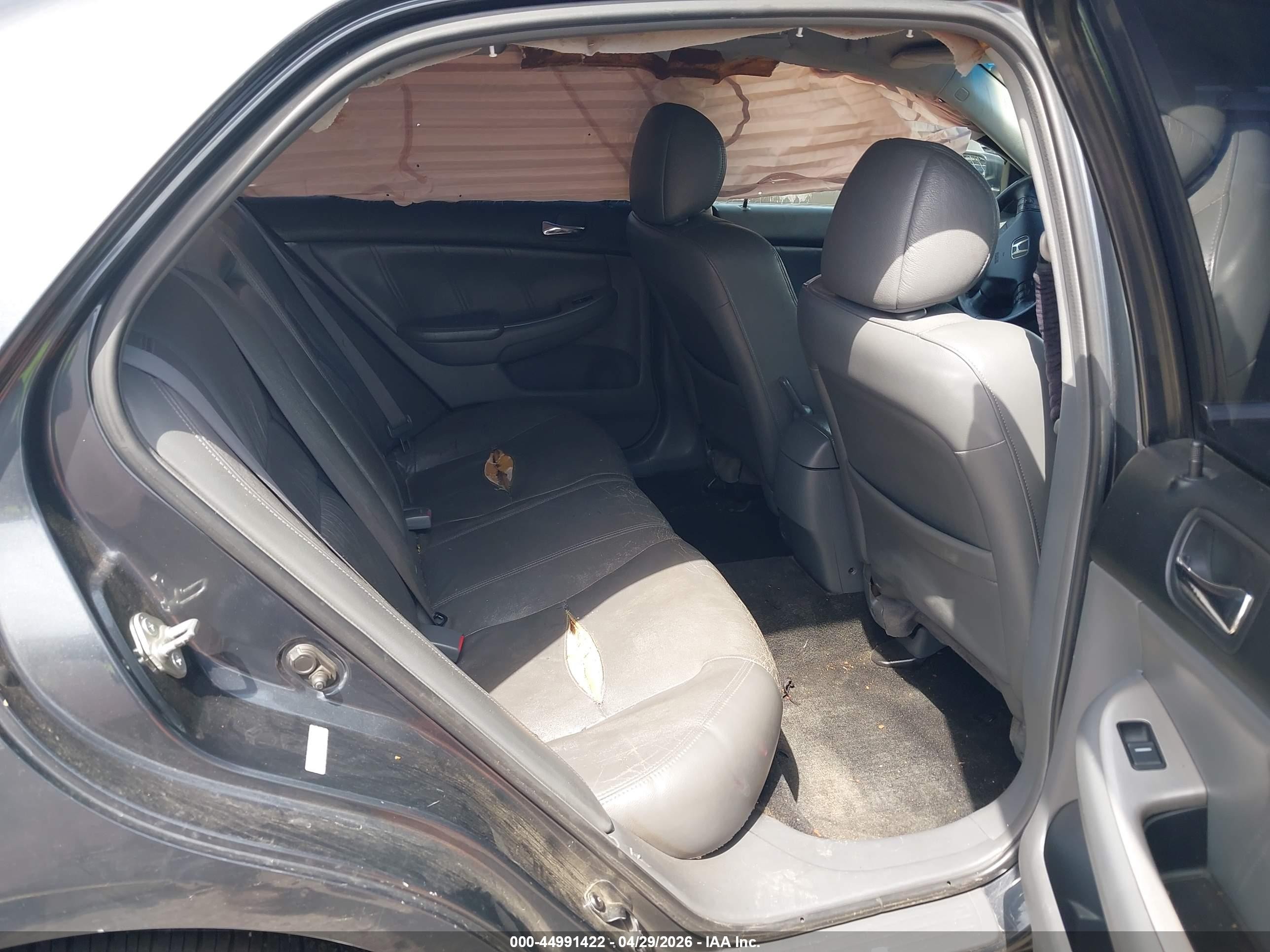 2006 Honda Accord 3.0 Ex Серый vin: 1HGCM66826A074512