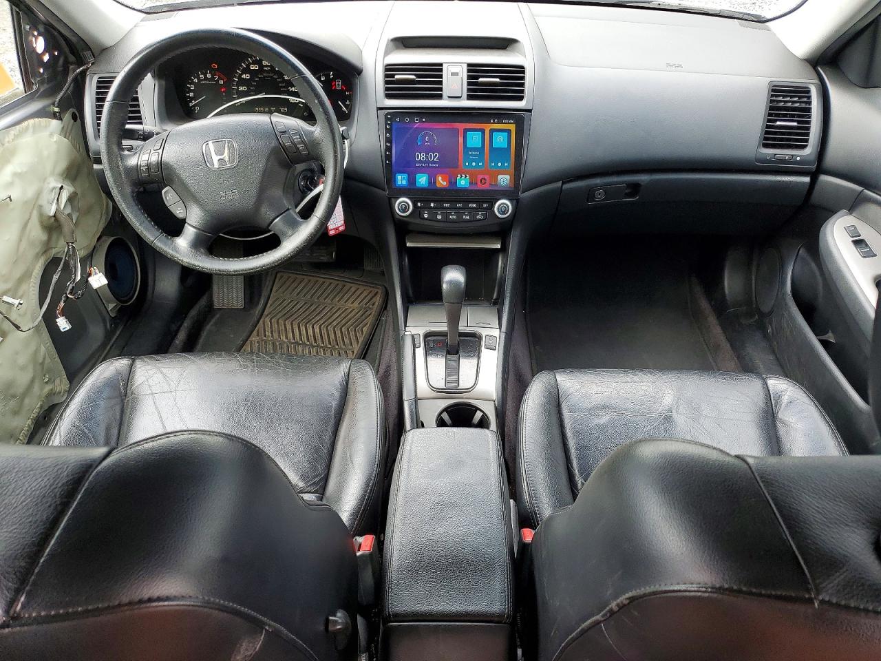 2007 Honda Accord Ex Silver vin: 1HGCM66827A019866