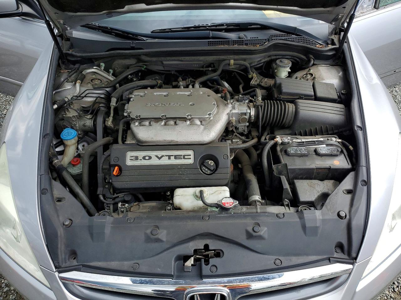2007 Honda Accord Ex Silver vin: 1HGCM66827A019866