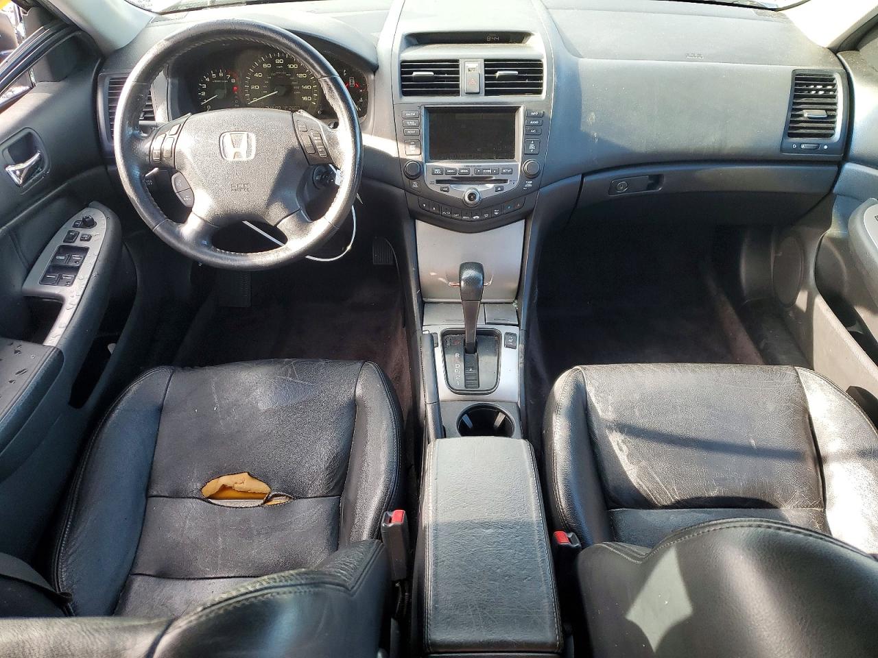 2007 Honda Accord Ex Silver vin: 1HGCM66827A054858