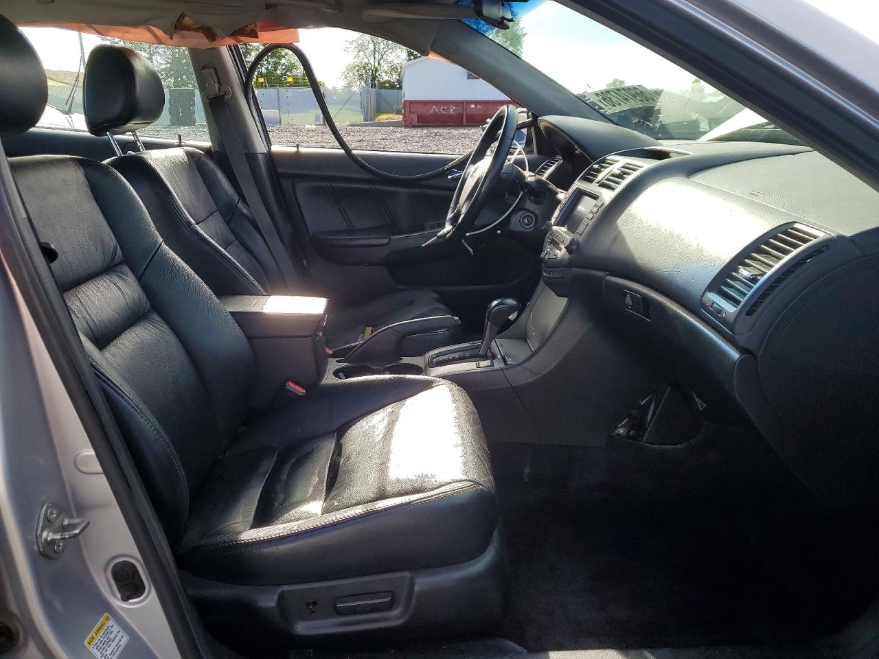 2007 Honda Accord Ex Silver vin: 1HGCM66827A054858