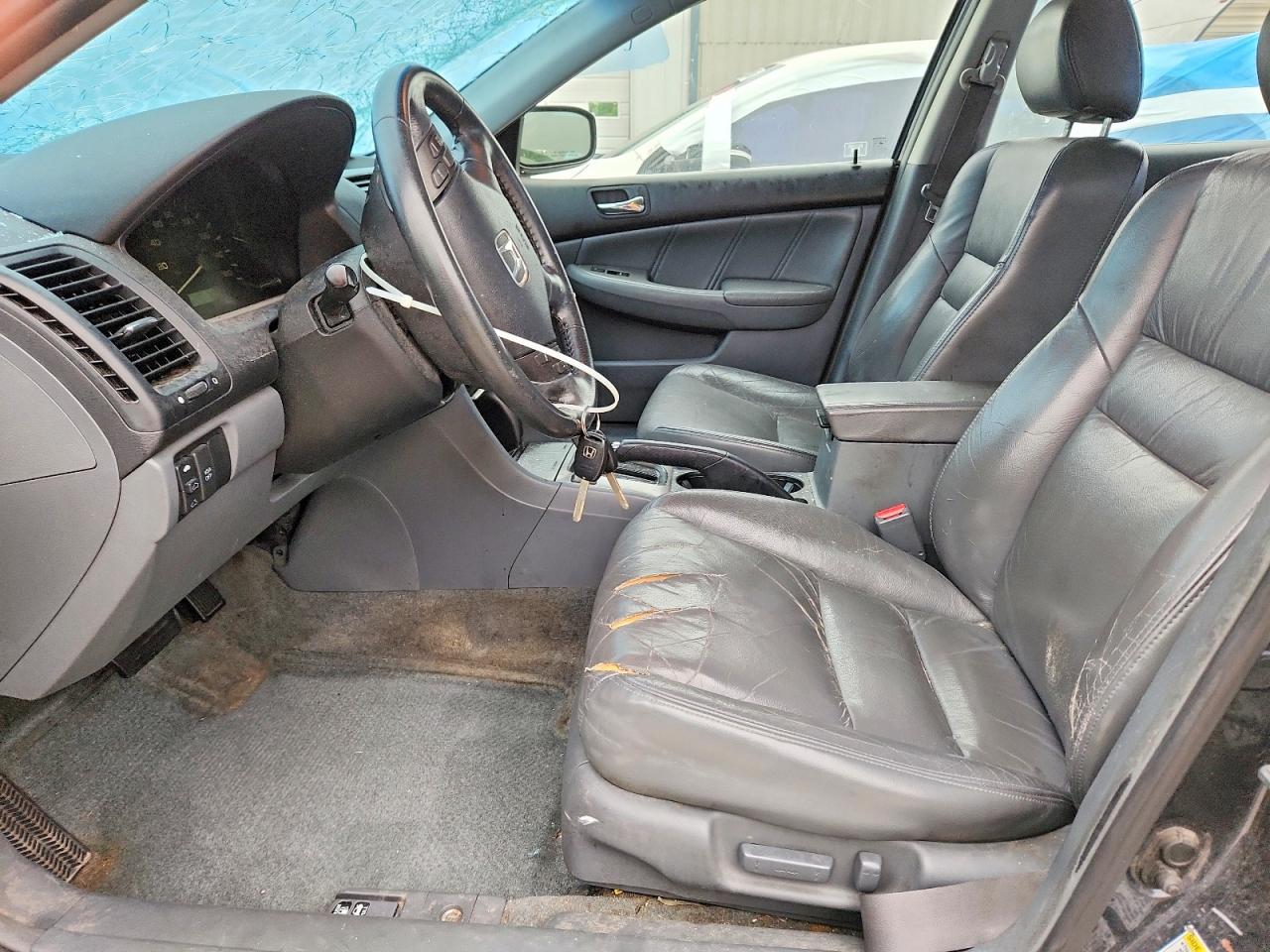 2007 Honda Accord Ex Blue vin: 1HGCM66827A058358