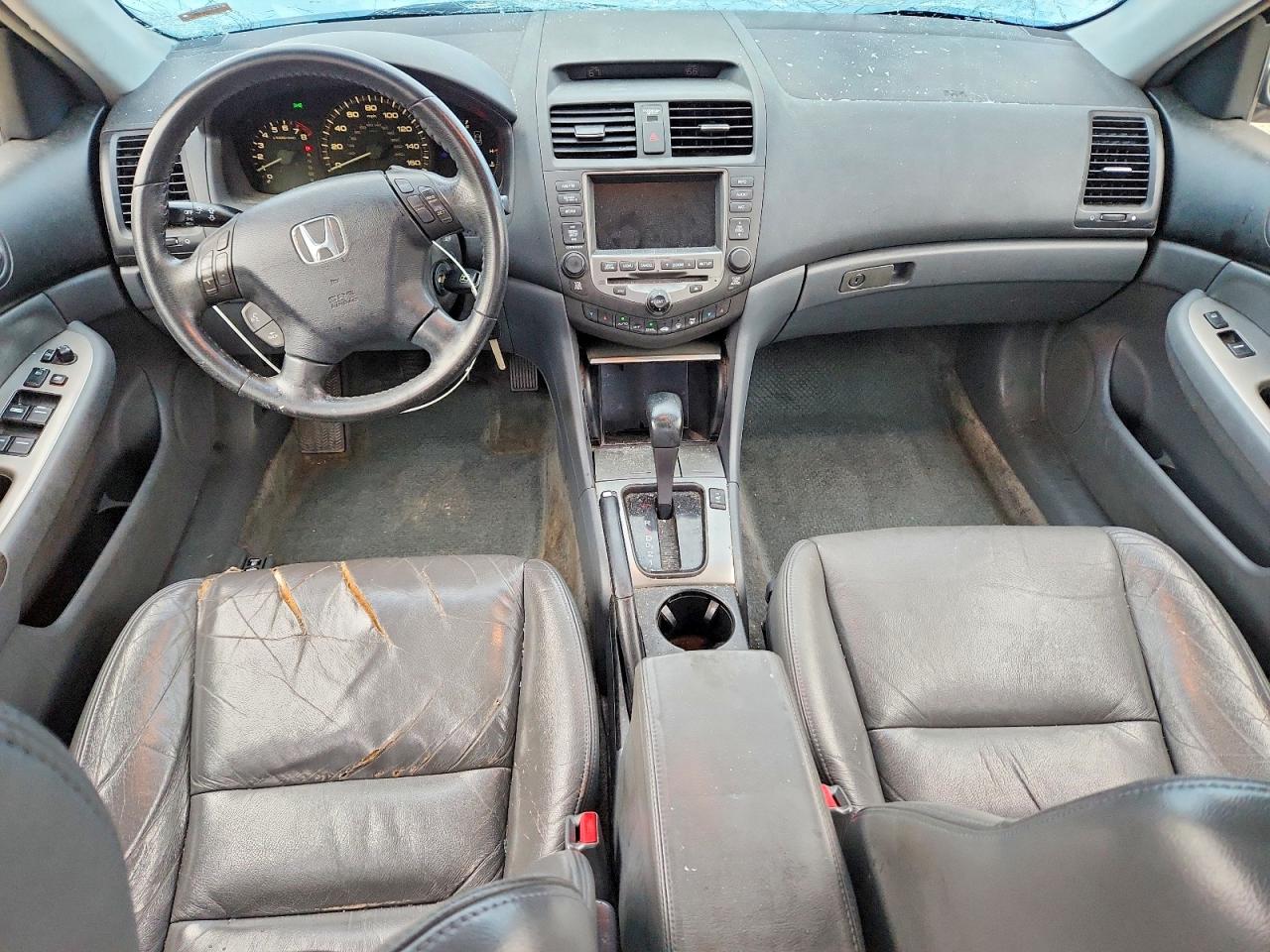 2007 Honda Accord Ex Blue vin: 1HGCM66827A058358